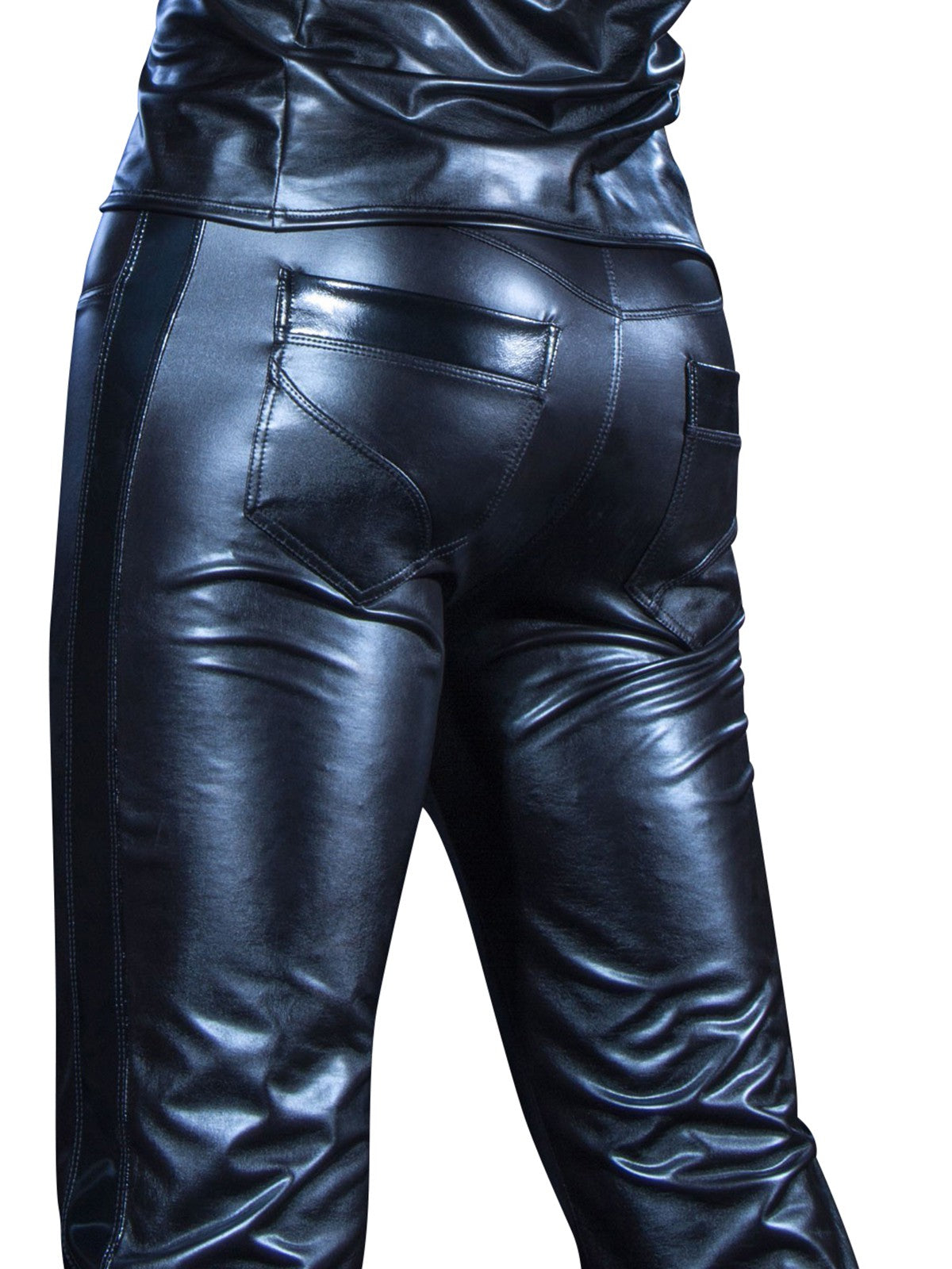 kunstlederhose, Herren lederhose, herren lackhose, wetlookhose, lederhose, lederimitat, kunstlederjeans, kunstleder, schwarz, lederscharz, wetlookhose, herren wetlookhose, Herren Kunstlederhose