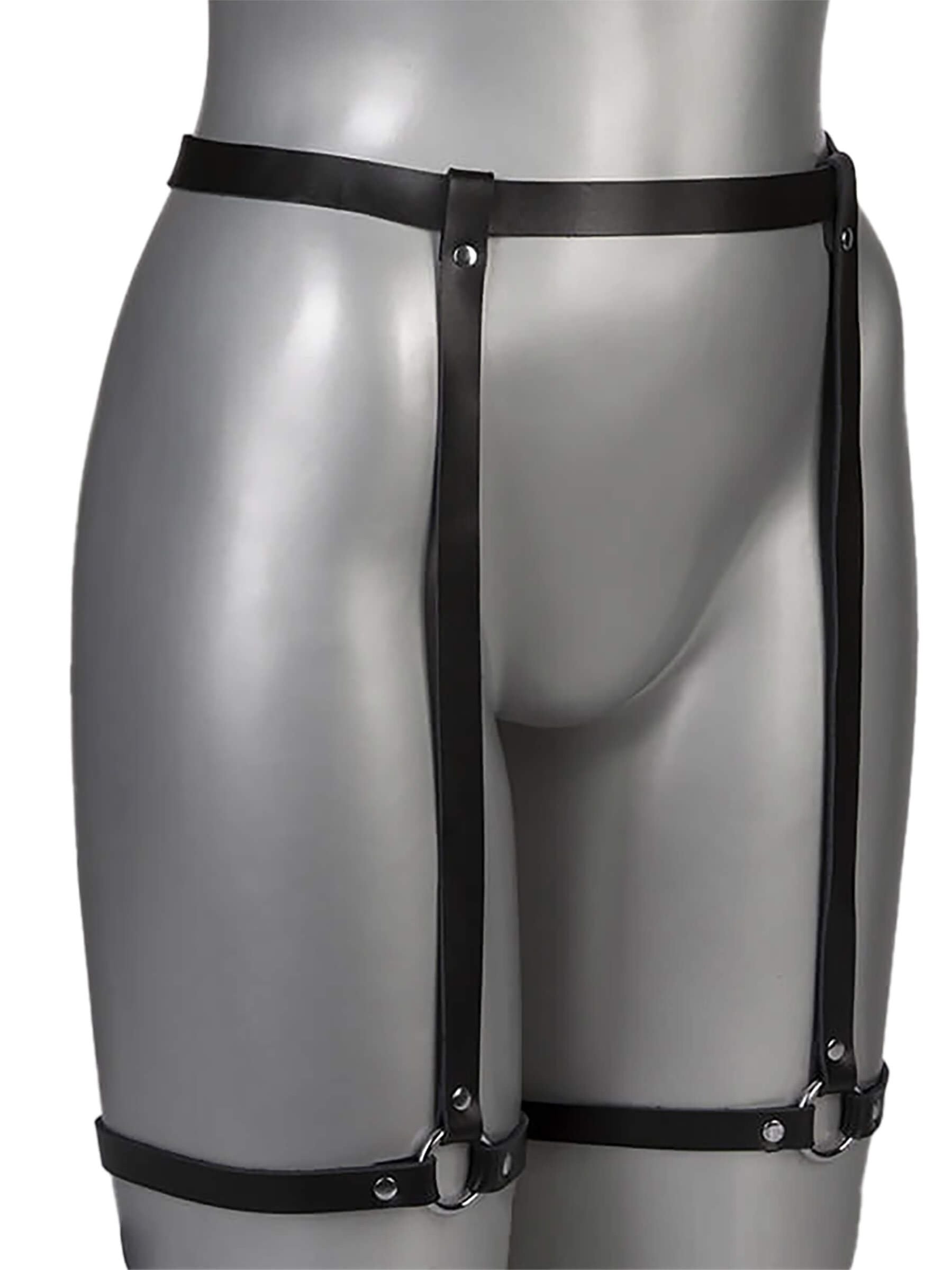 INSOLENCE - Echt Leder Harness Strapshalter