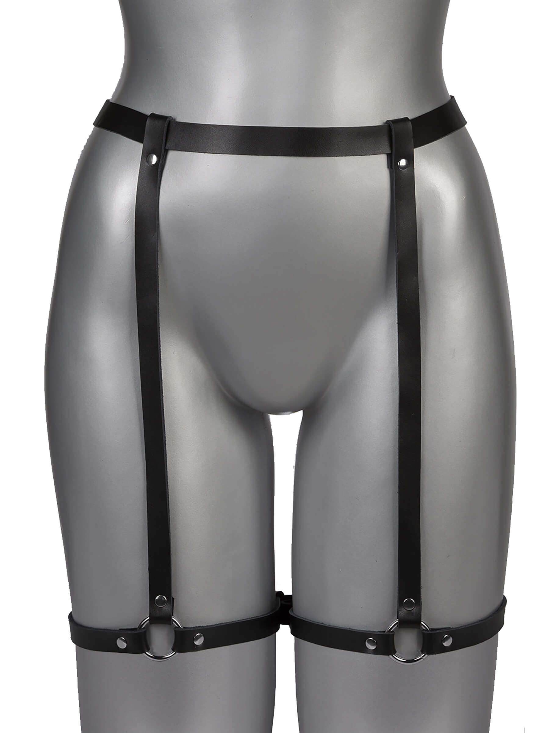 INSOLENCE - Echt Leder Harness Strapshalter