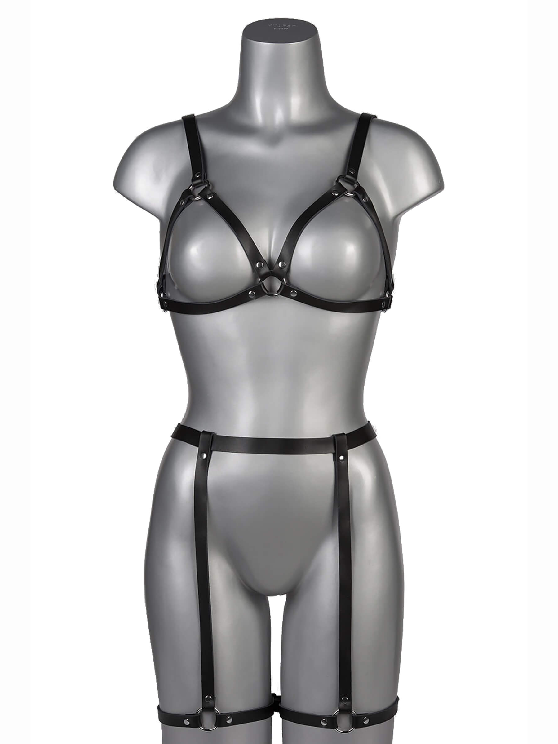 INSOLENCE - Echt Leder Harness Strapshalter