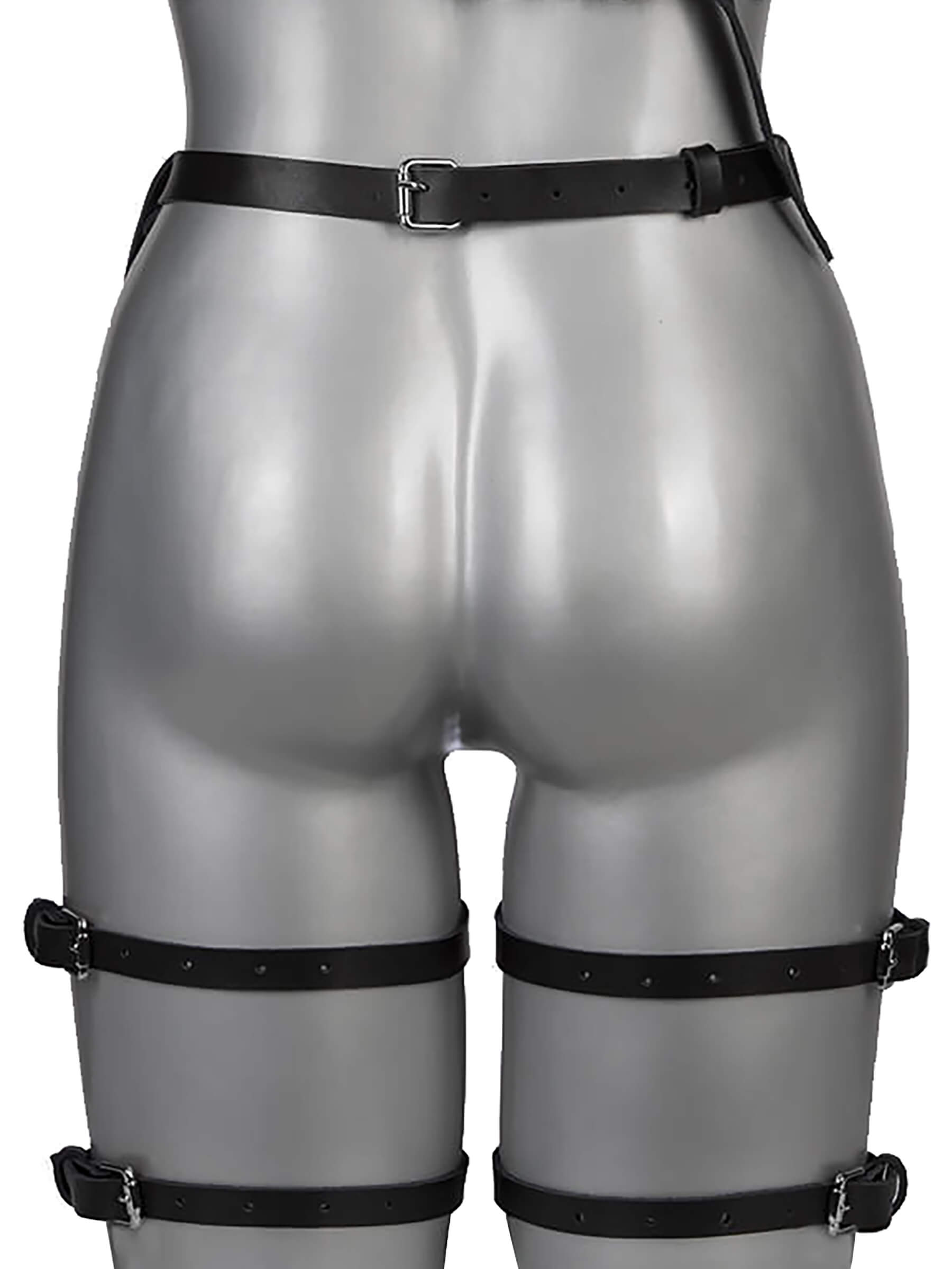 SEDUCTION - Echt Leder Harness Strapshalter