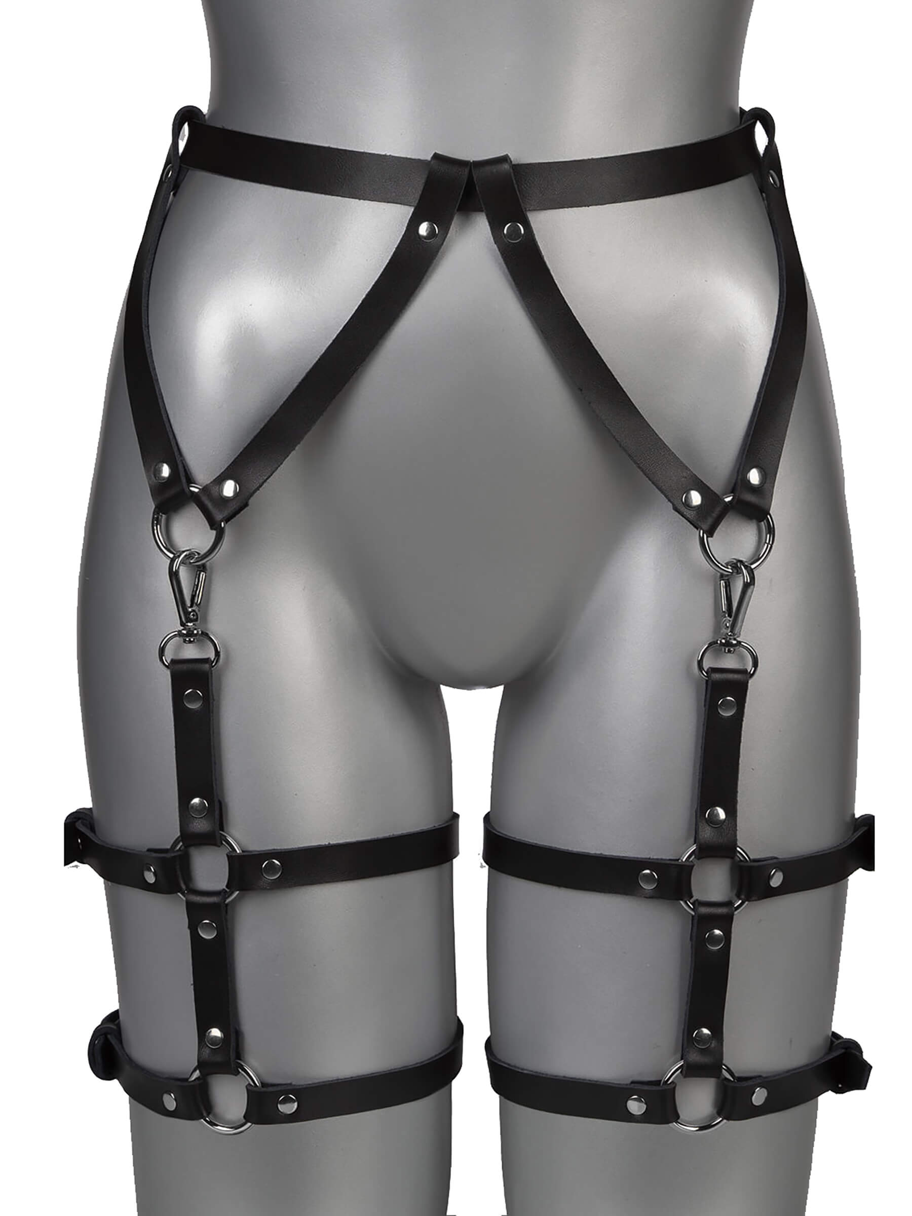 SEDUCTION - Echt Leder Harness Strapshalter