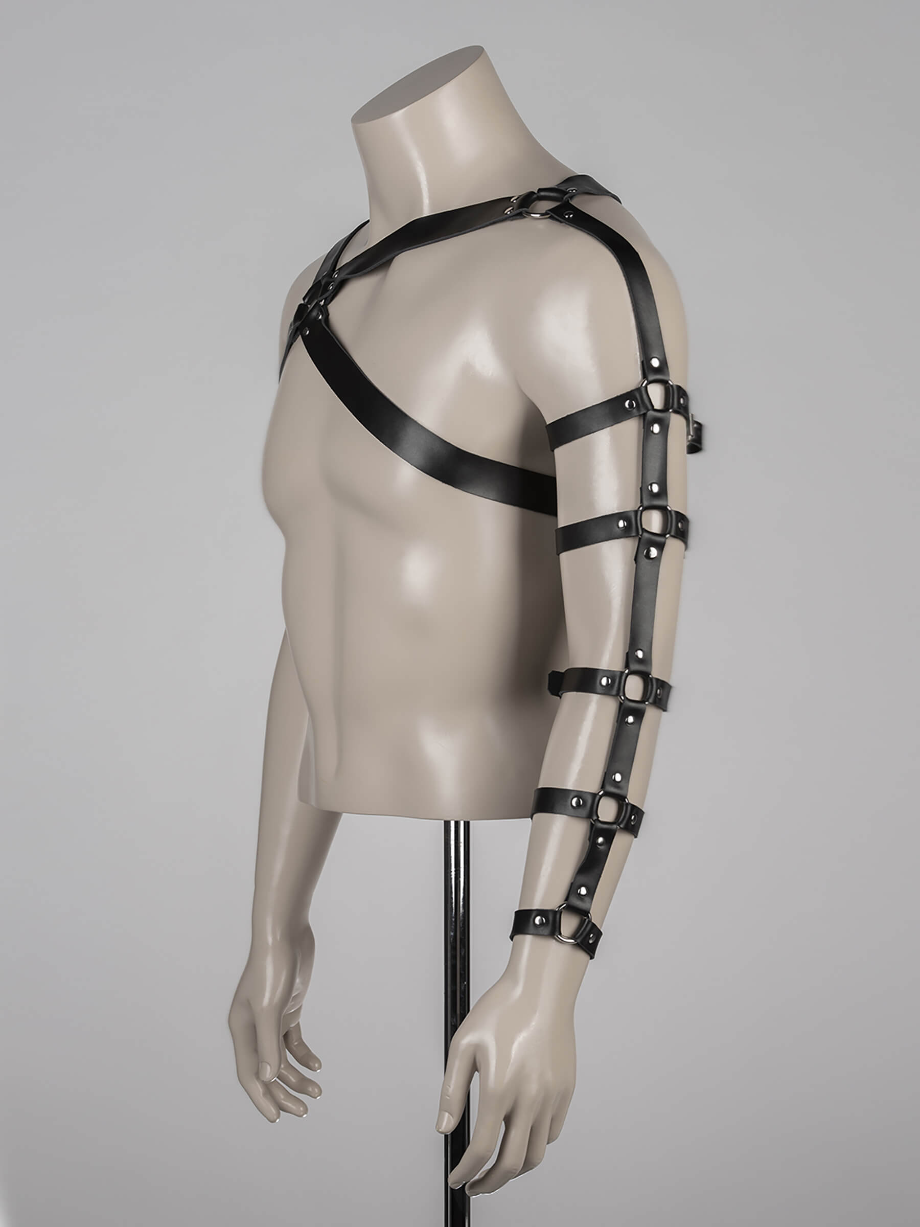 Genuine Leather Harness SPARTACUS