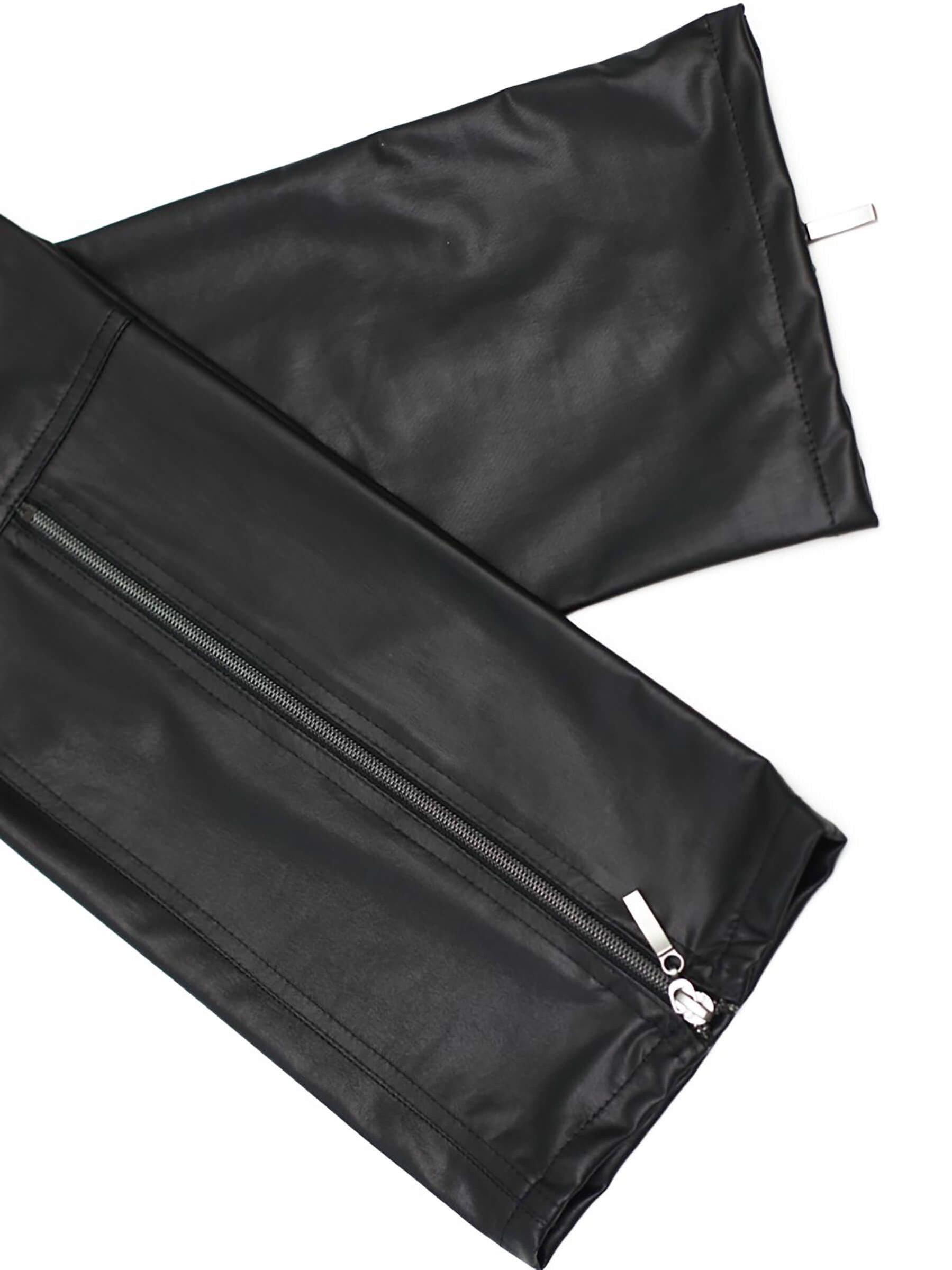 Men's Wetlook Trousers
