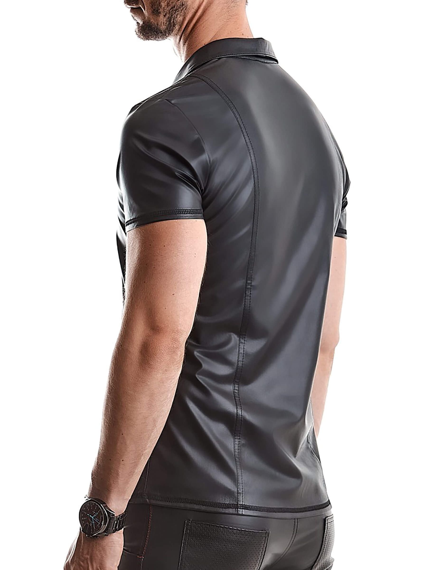 Men's Wetlook Polo Shirt