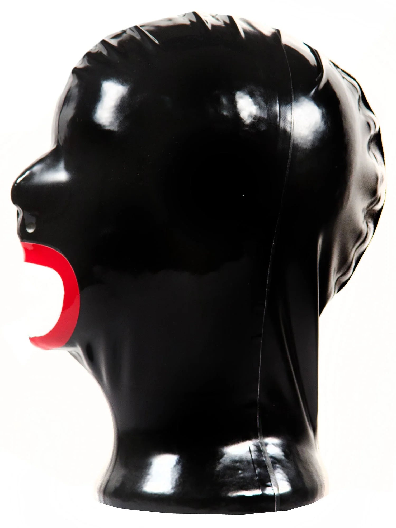 Latexmaske geschlossen