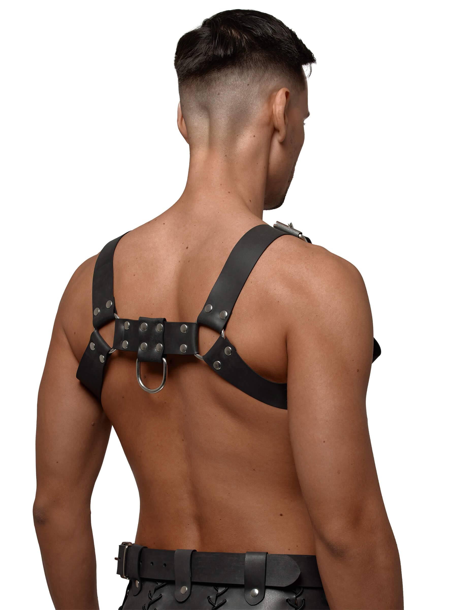 Rubber Harness - Bulldog Buckled Harness