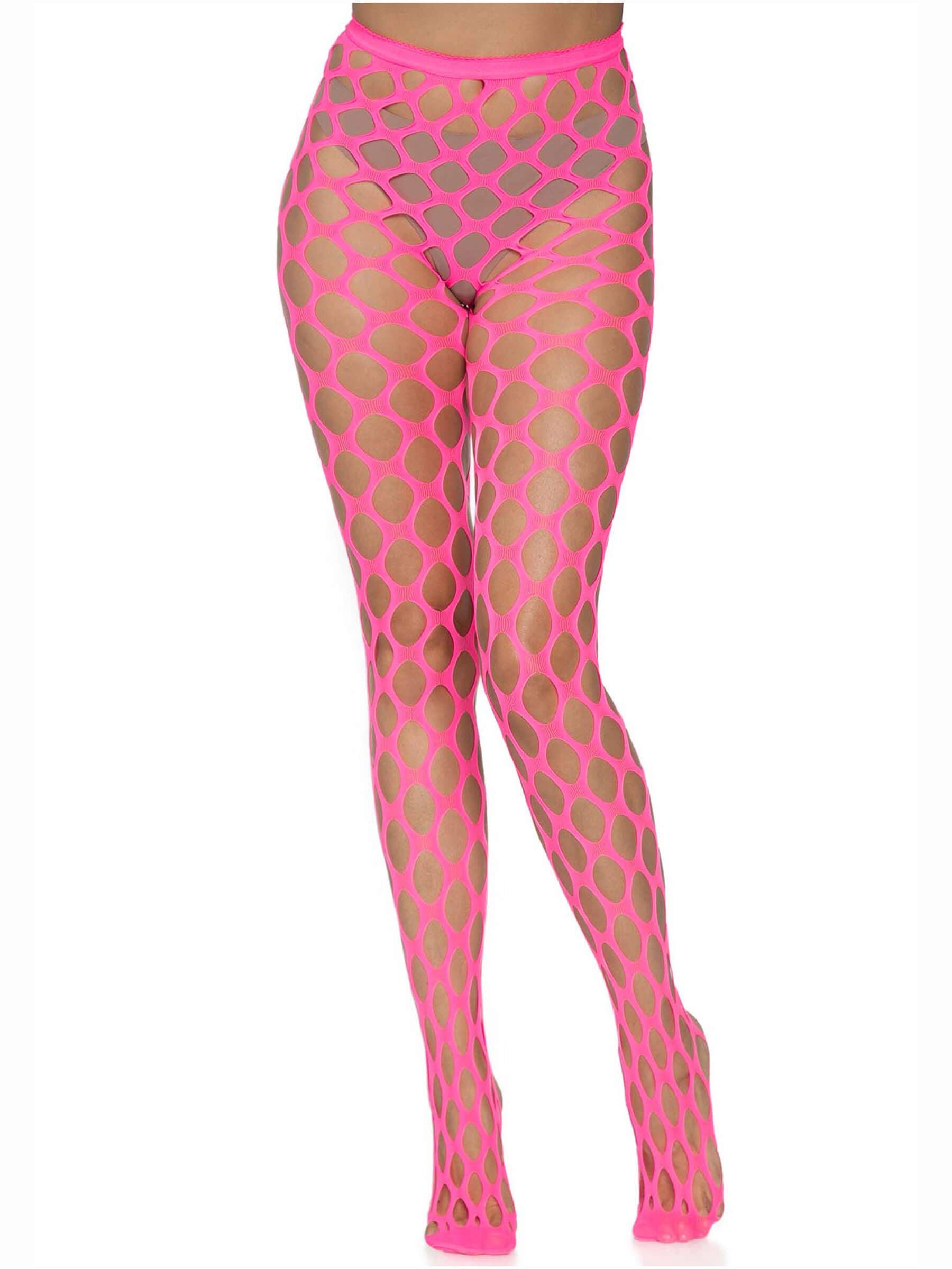 Pothole Tights - Hot Pink One Size