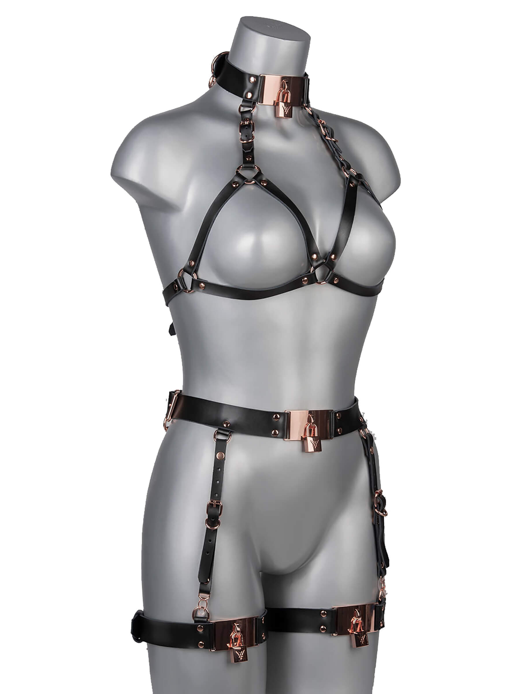 Genuine Leather Harness Strap Holders