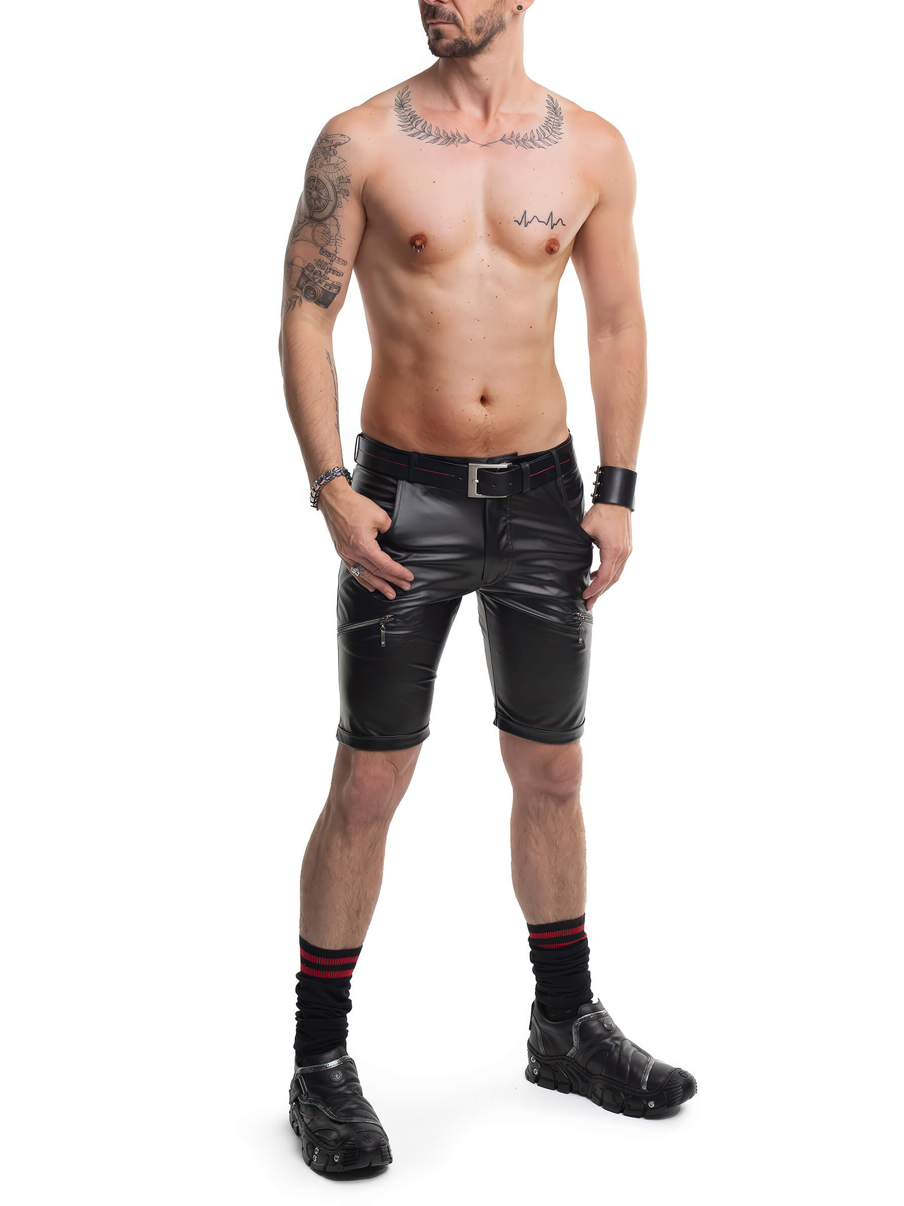 Herren Wetlook Shorts