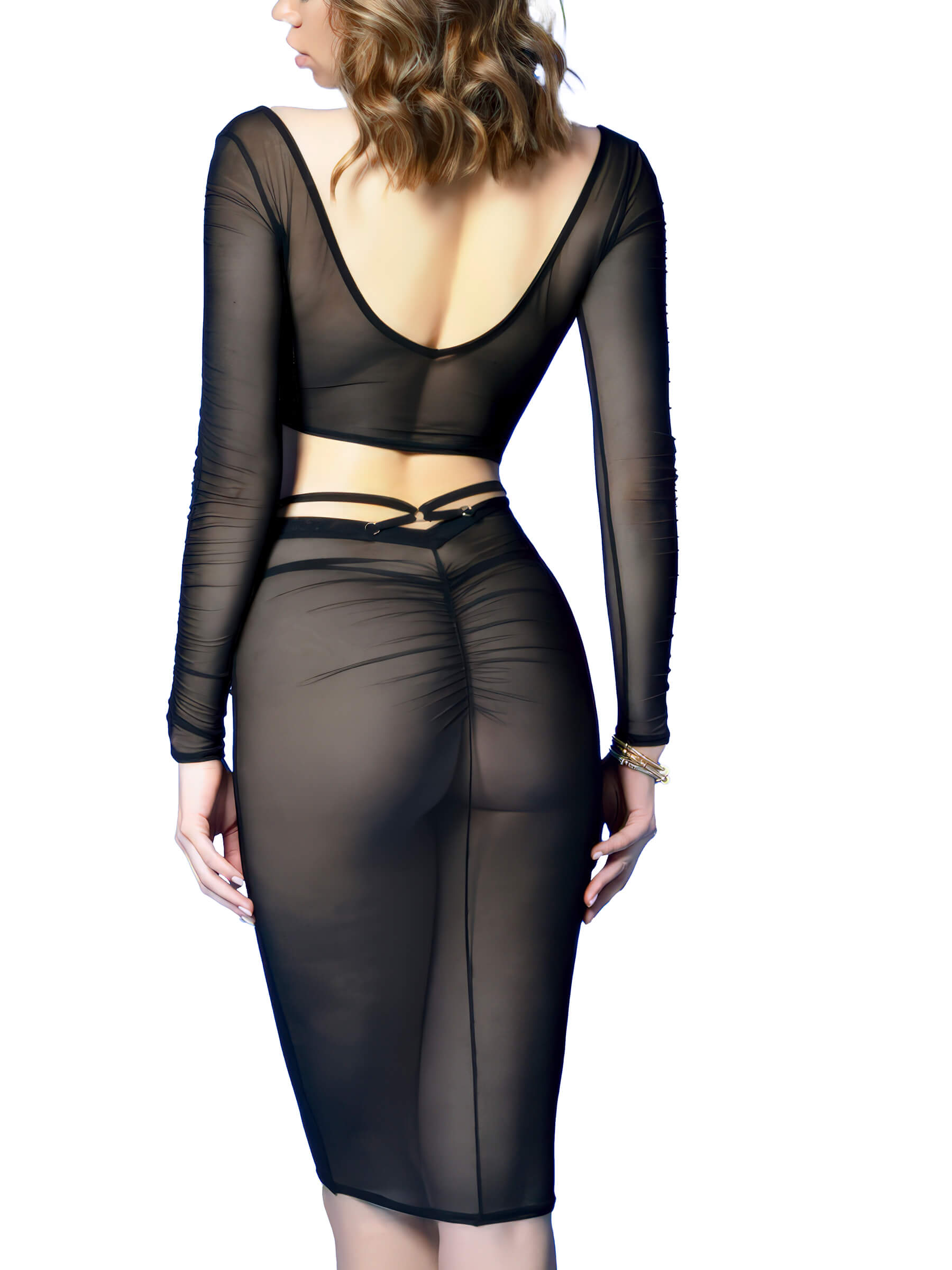 Transparent Caramba Top