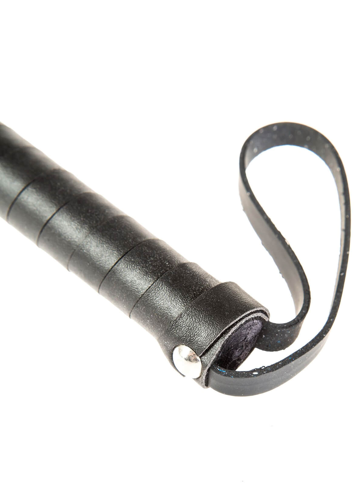 Leather Willy Whip With Rubber Tails