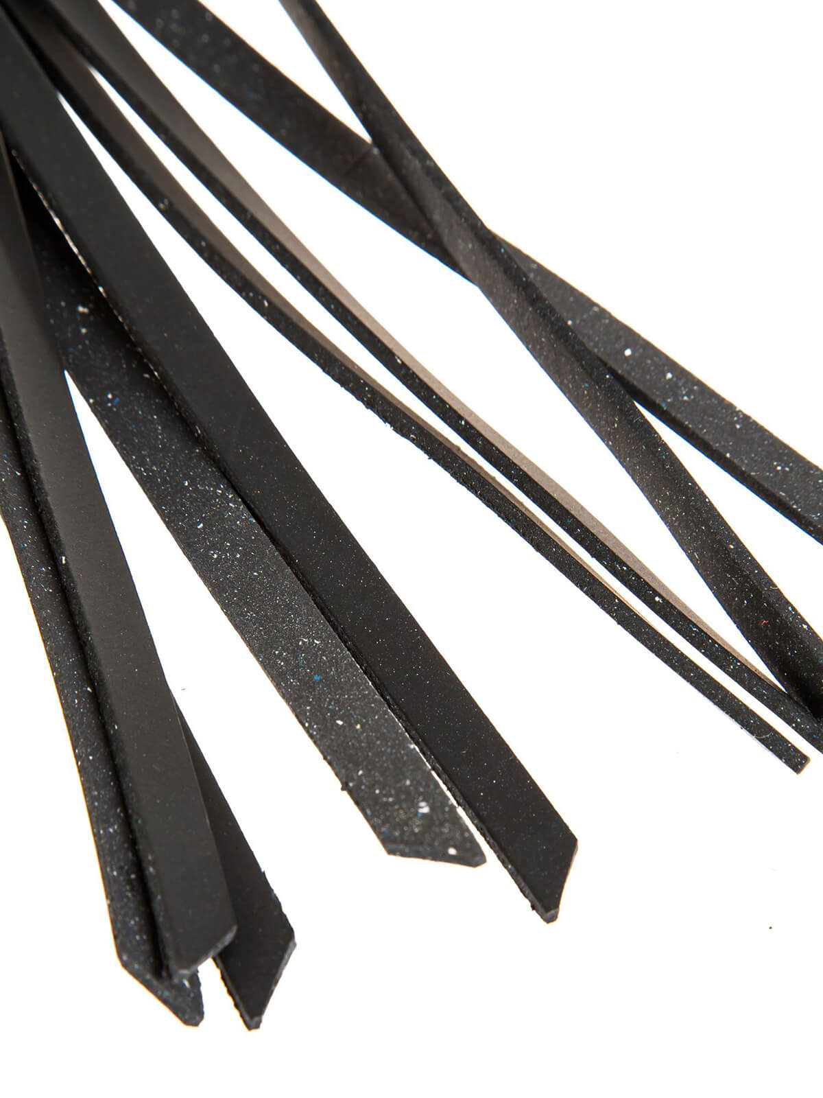 Leather Willy Whip With Rubber Tails