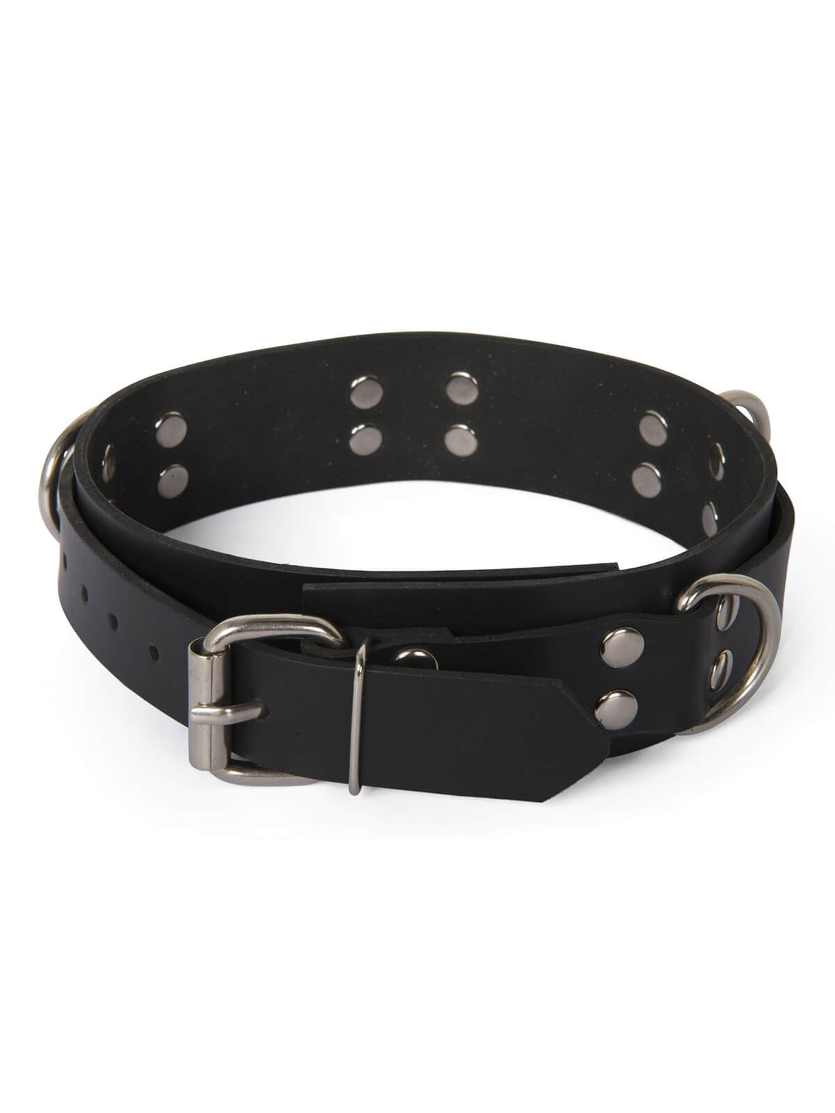 Halsband, o - ring, Schwarz, lederschwarz, , München, Leder - kleidung, figurbetont, Halsband aus Leder, Leder, Halsband