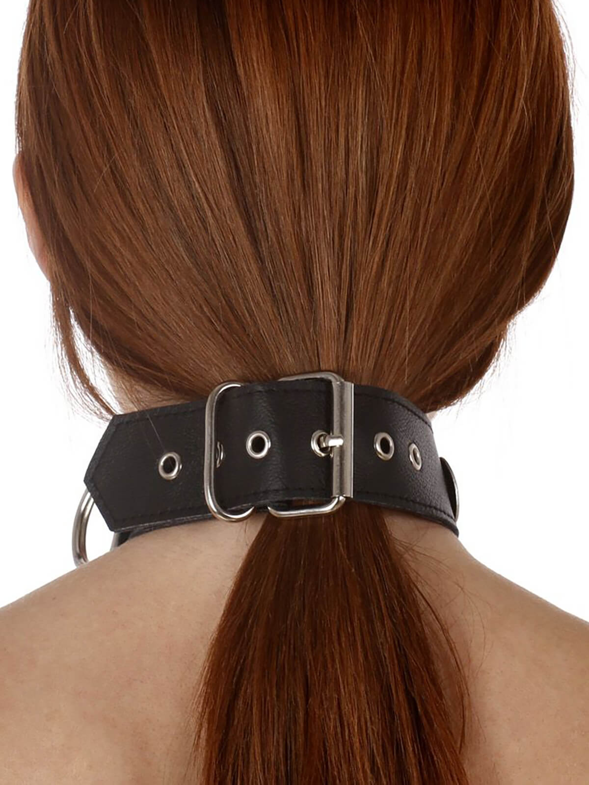 Halsband, o - ring, Schwarz, lederschwarz, , München, Leder - kleidung, figurbetont, Halsband aus Leder, Leder, Halsband