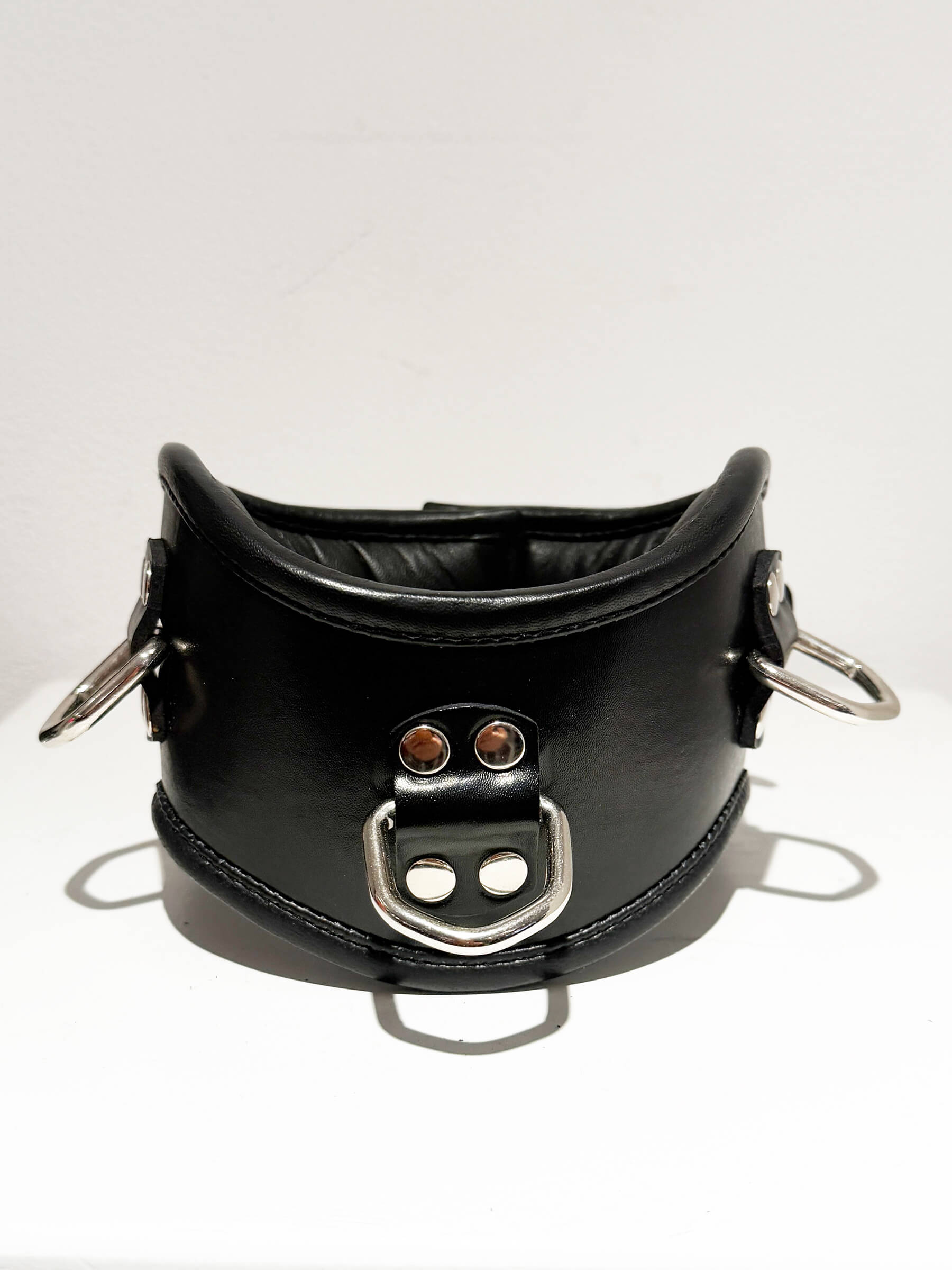 Leder Halskorsage