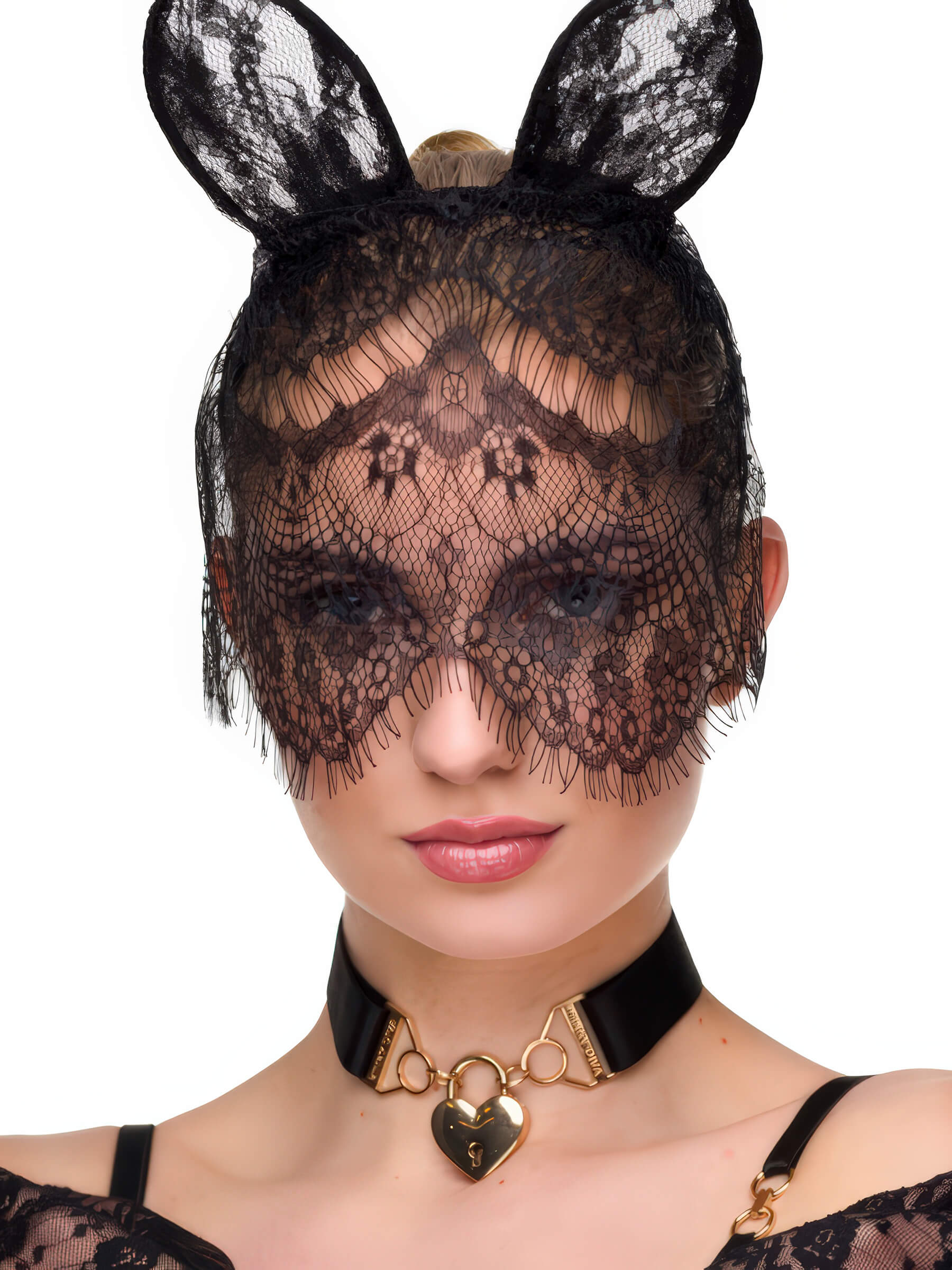 Katzenmaske Schleier – Spitze