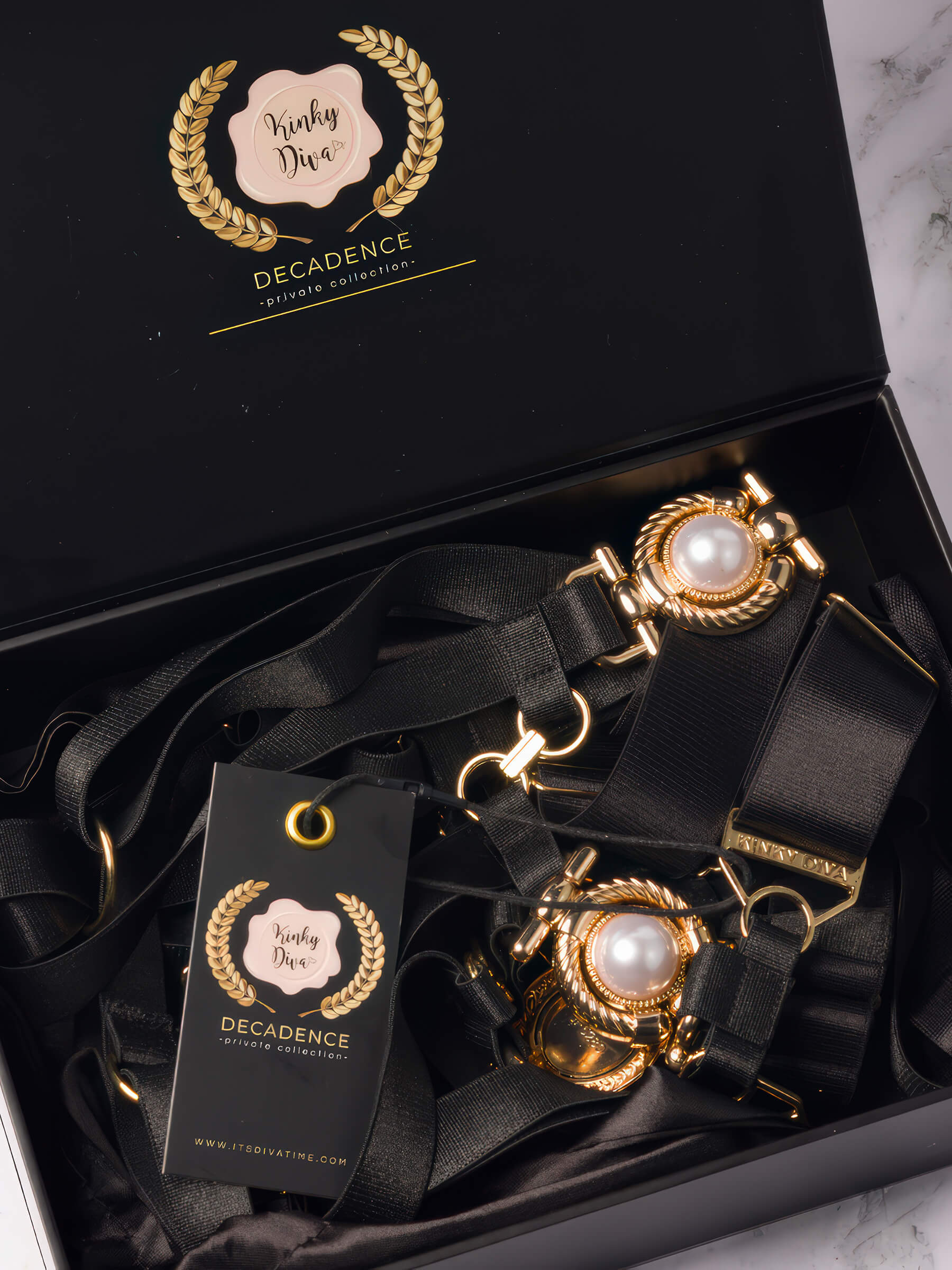 ISIS II – Suspender Belt / Thigh Garters 4 Clips