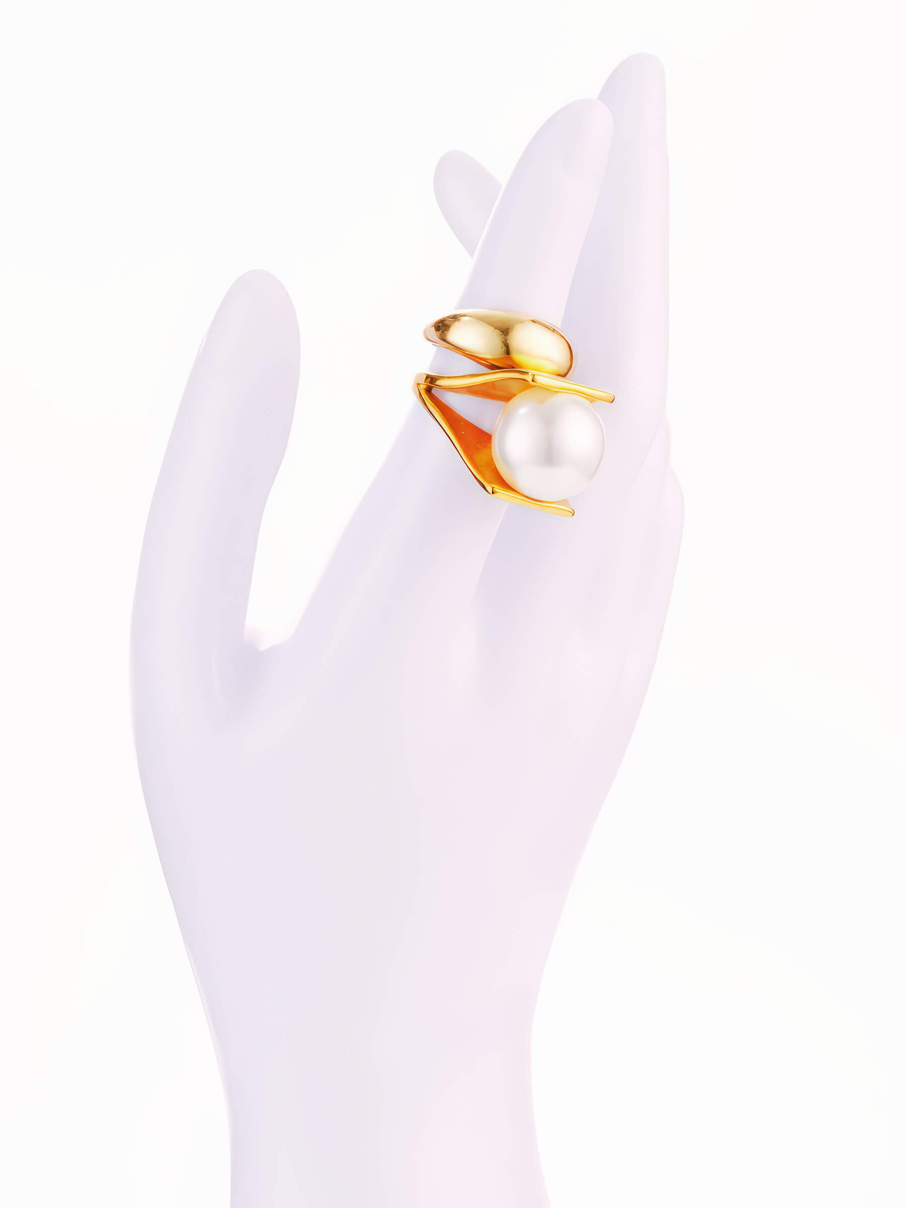 POMPEIA I – Cupless Harness Cage Bra