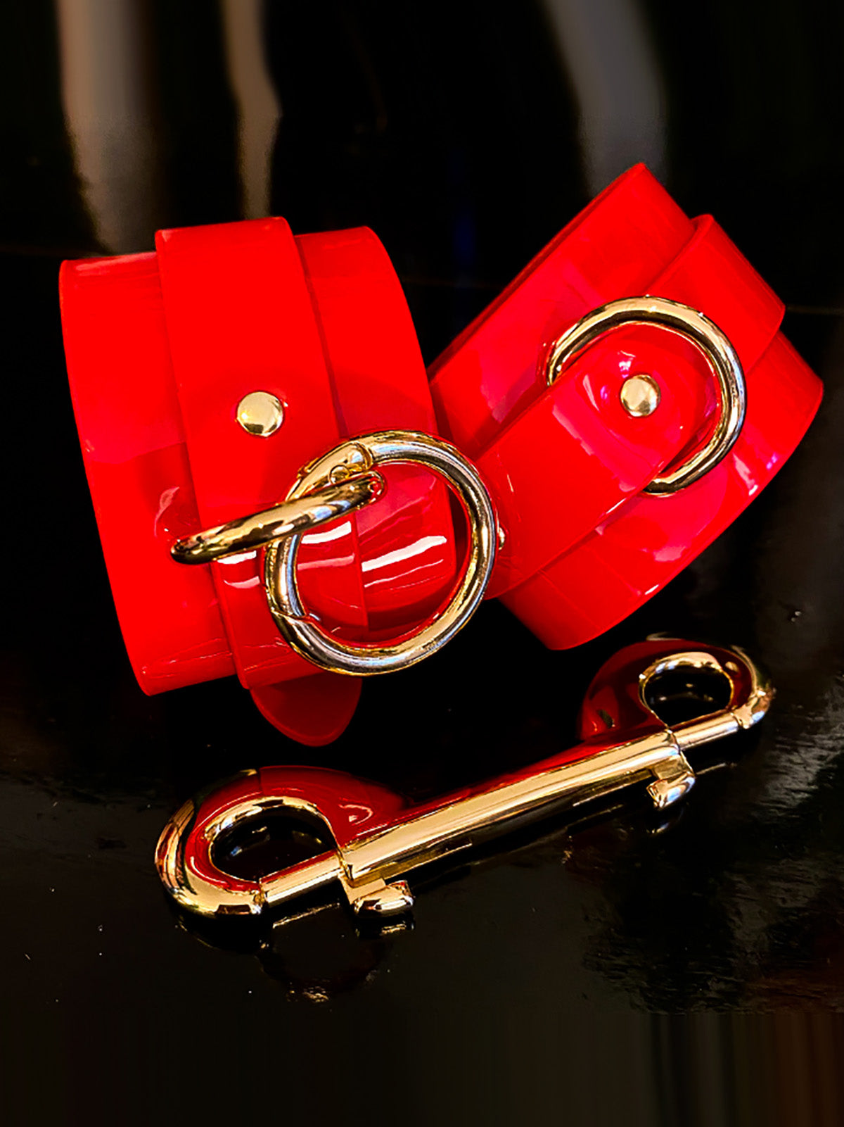 Hochglanz Handfesseln