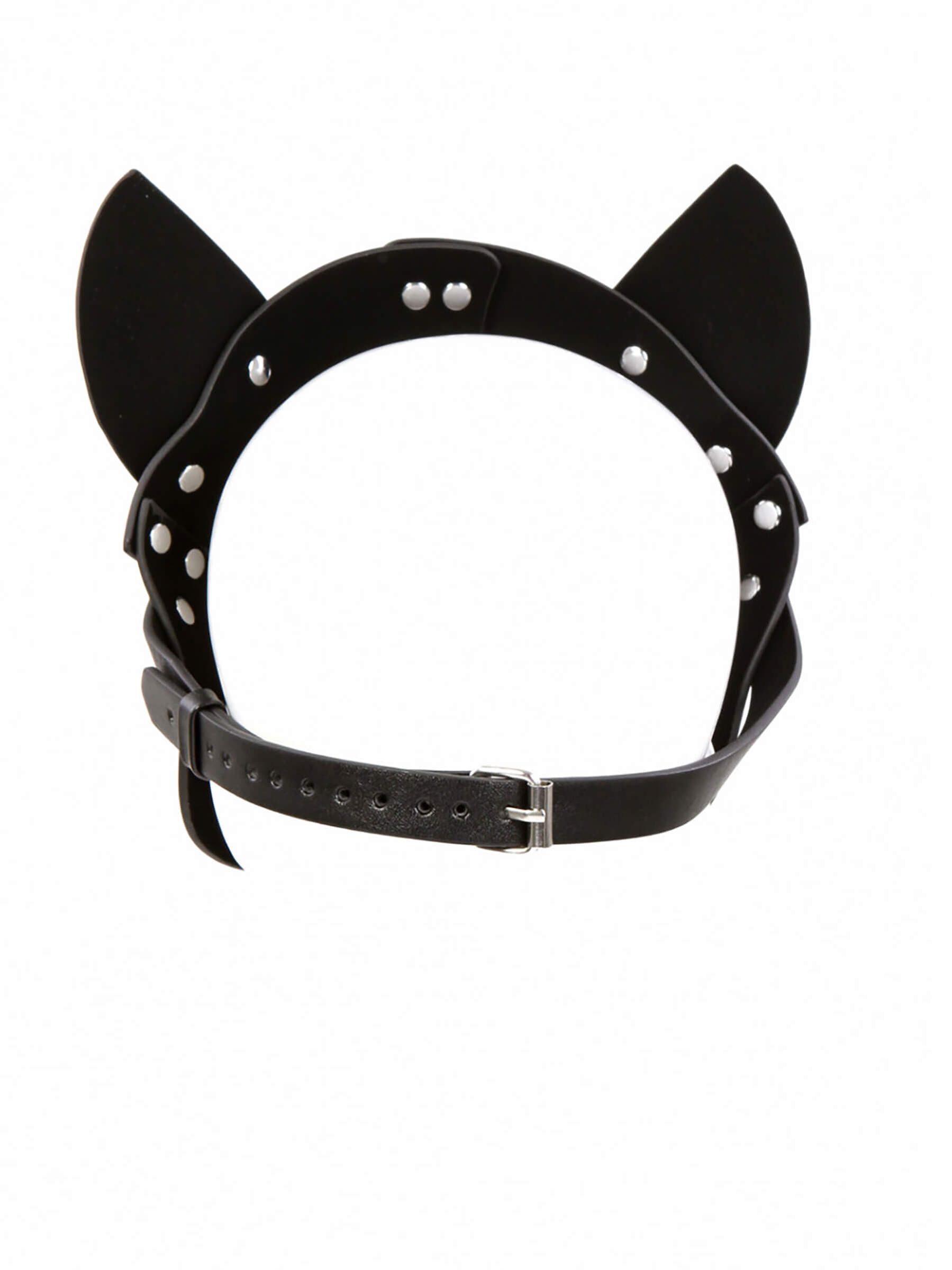 Kunstleder Katzenmaske