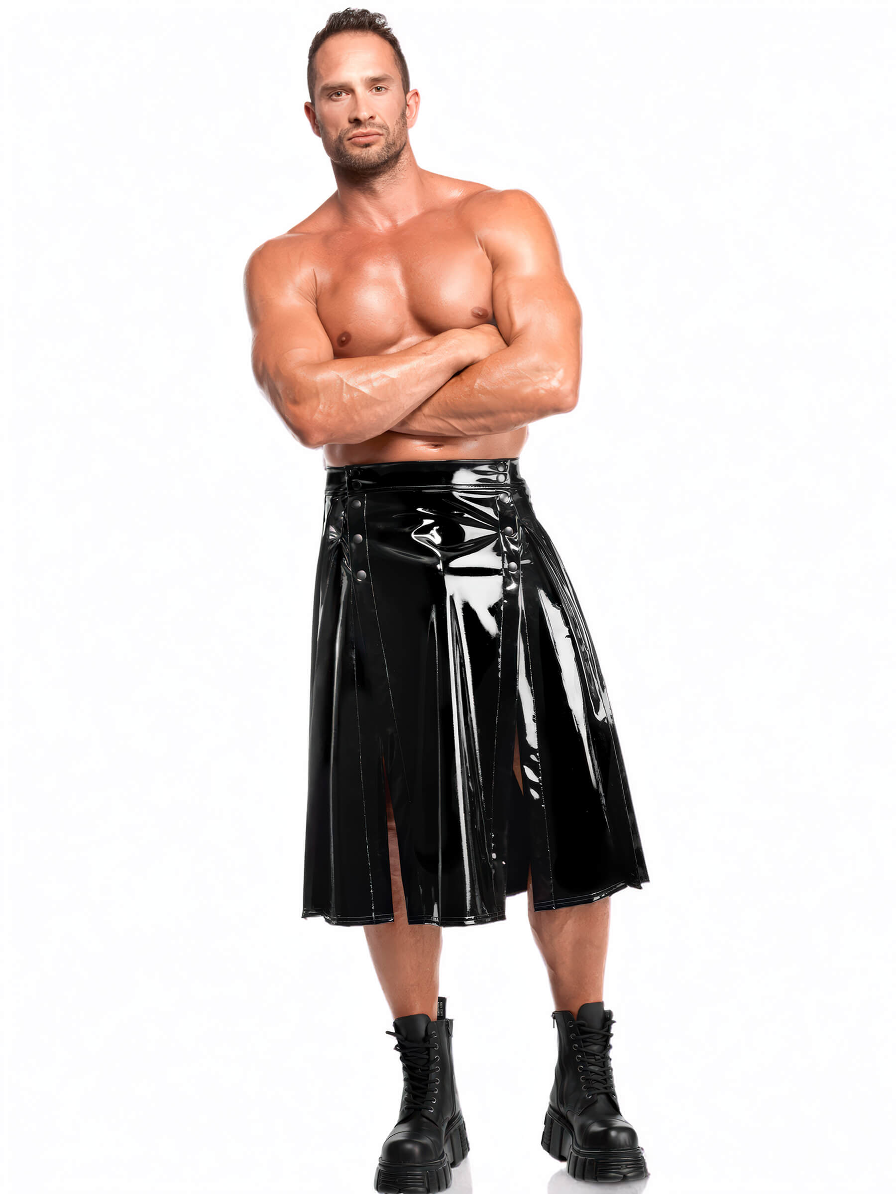 Lack Herren Kilt - Rock für Herren