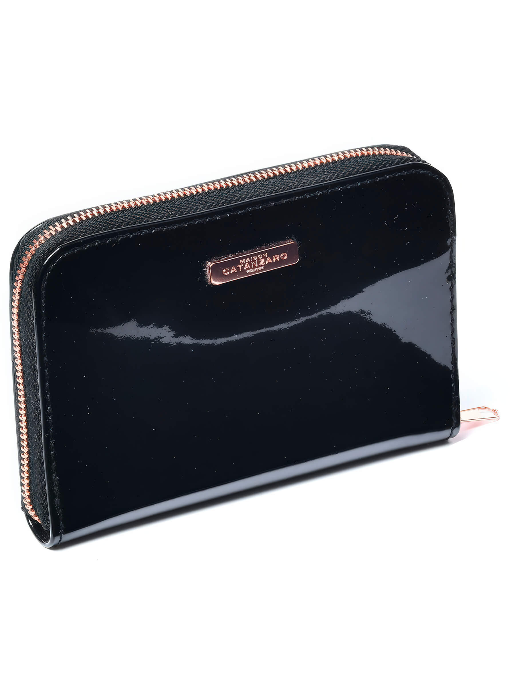 Schwarzes Lack Port Monnaoie