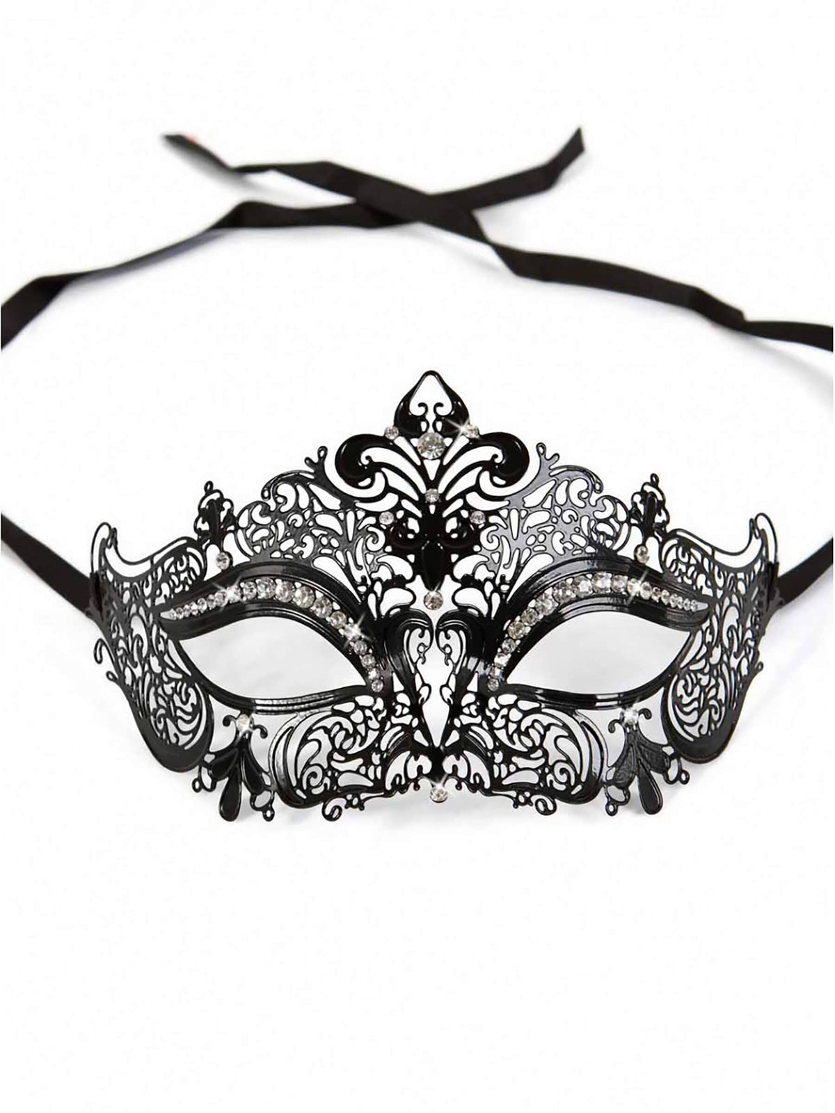 Elegante Stass Maske aus Metall