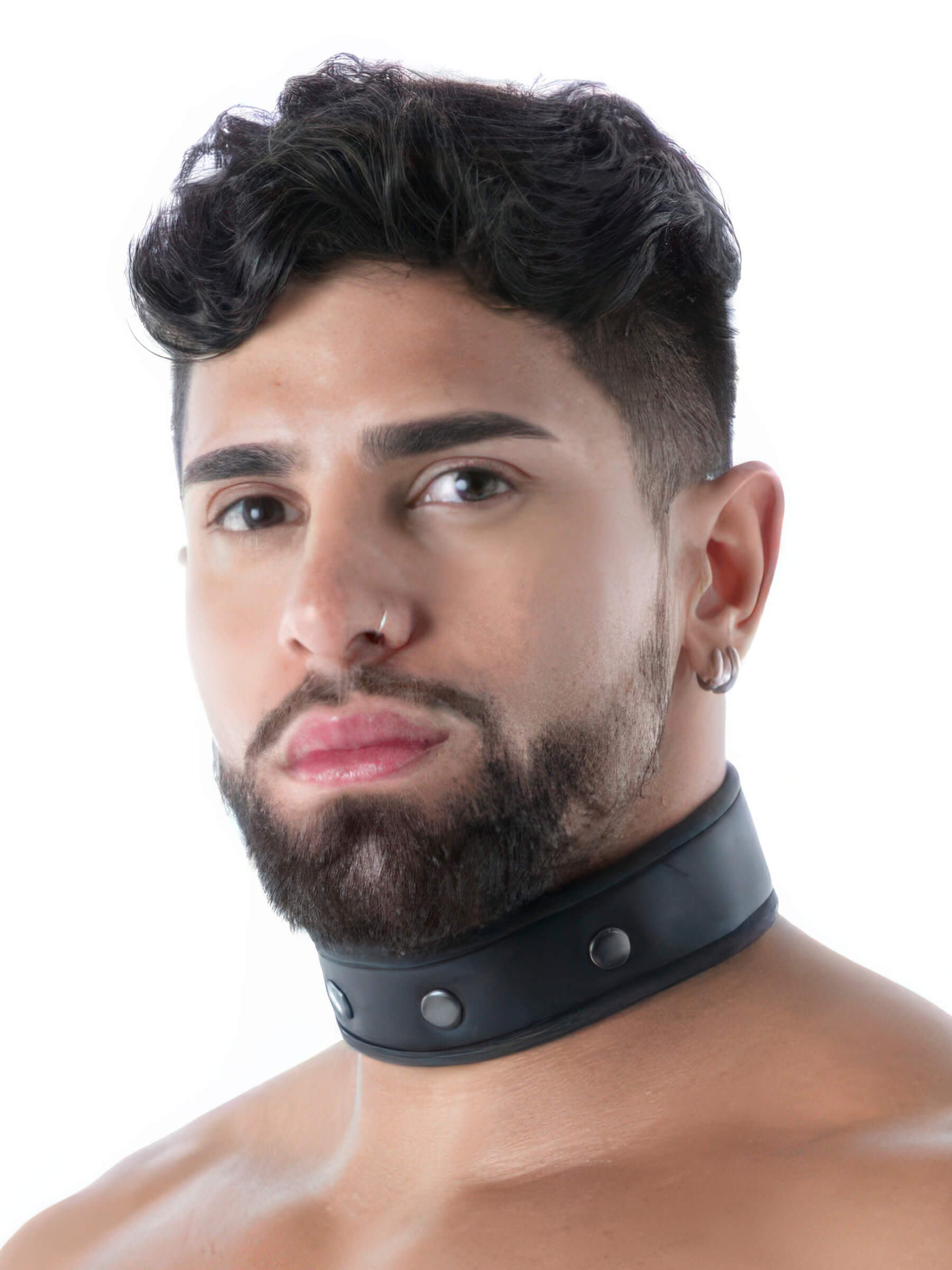 NEOPRENE COLLAR BLACK/BLACK