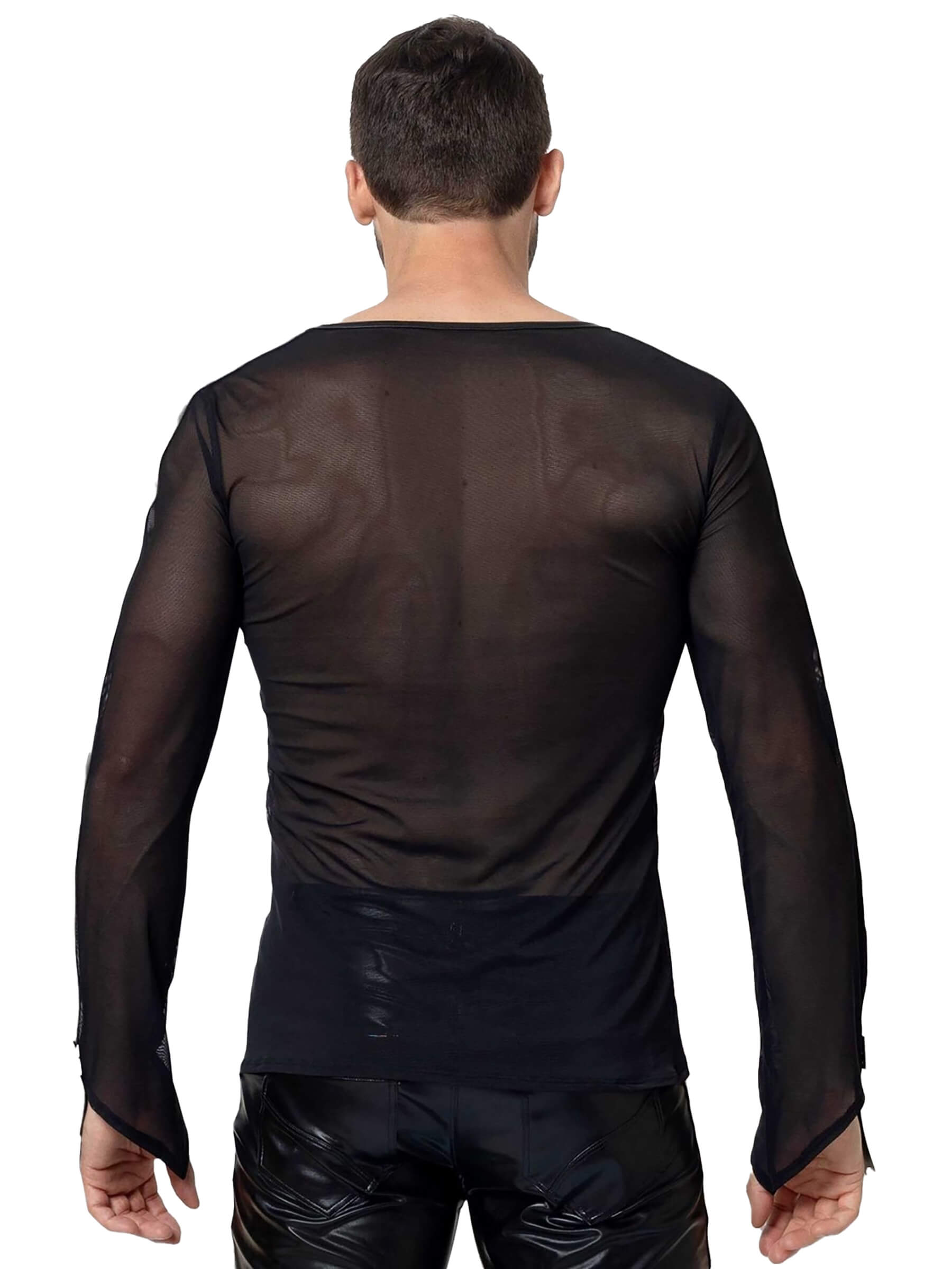 Long-sleeved mesh shirt Rikke