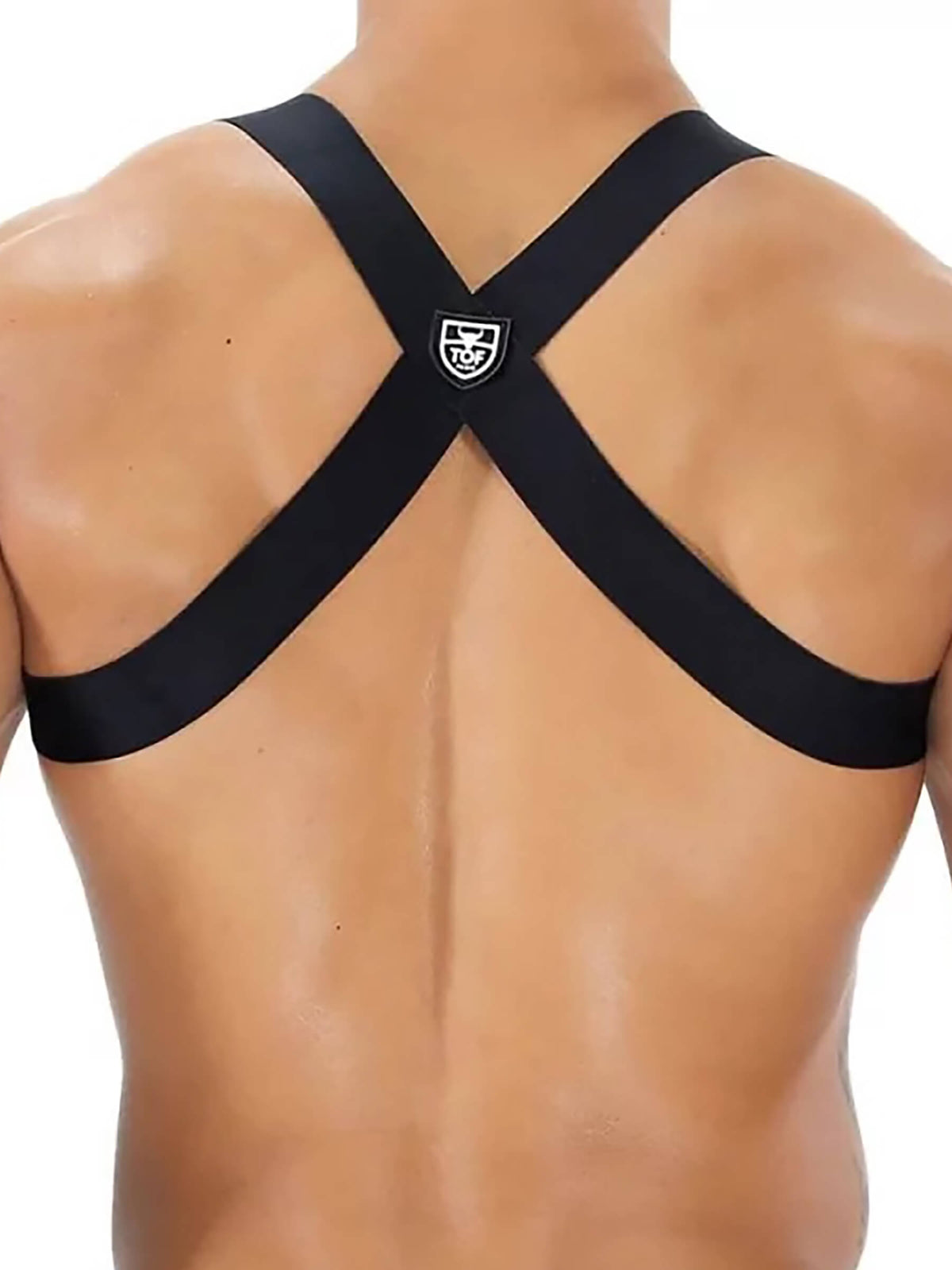 PARTY BOY ELASTIC HARNESS BLACK