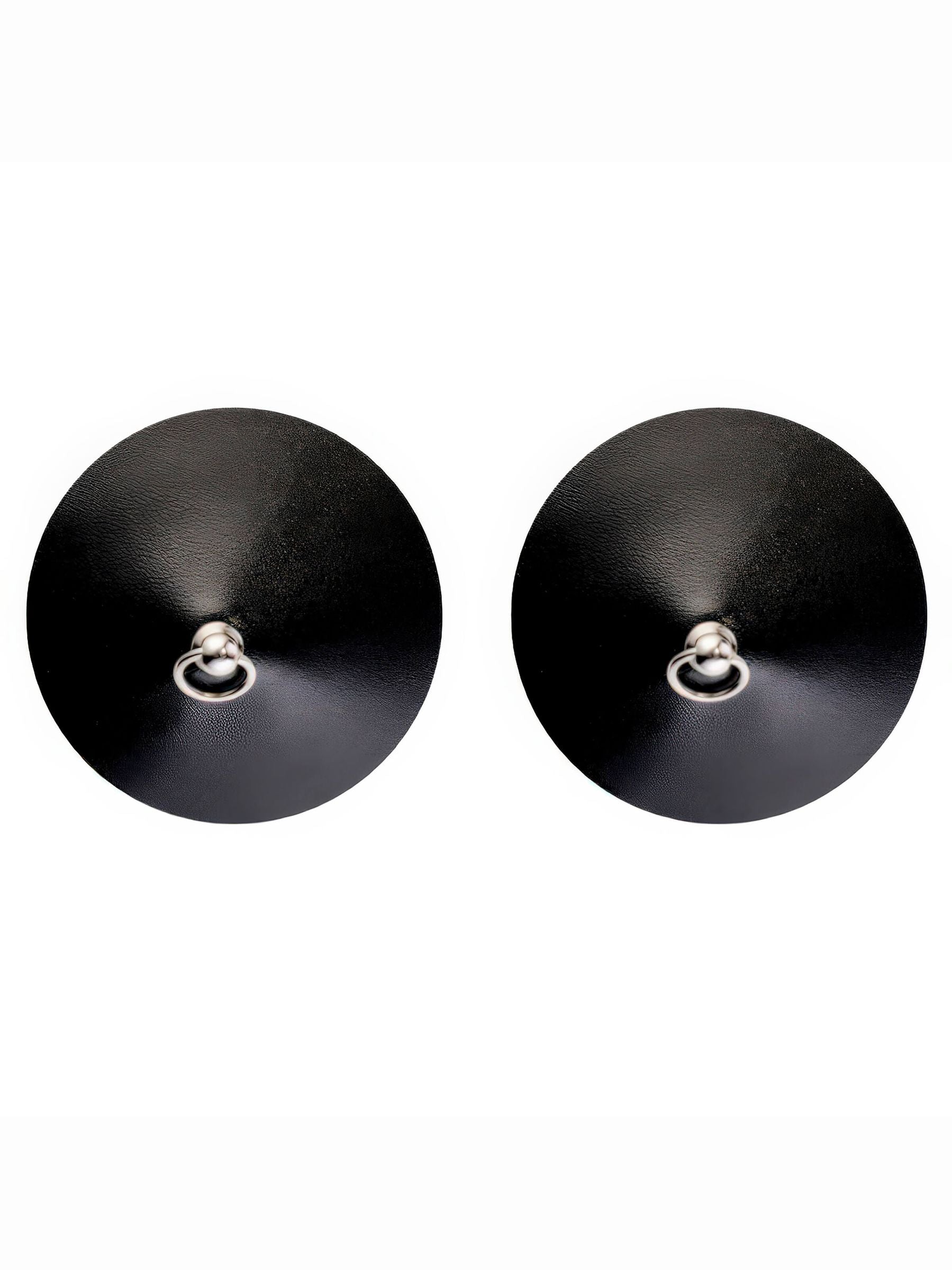 O-Ring Pasties Schwarz / Silber