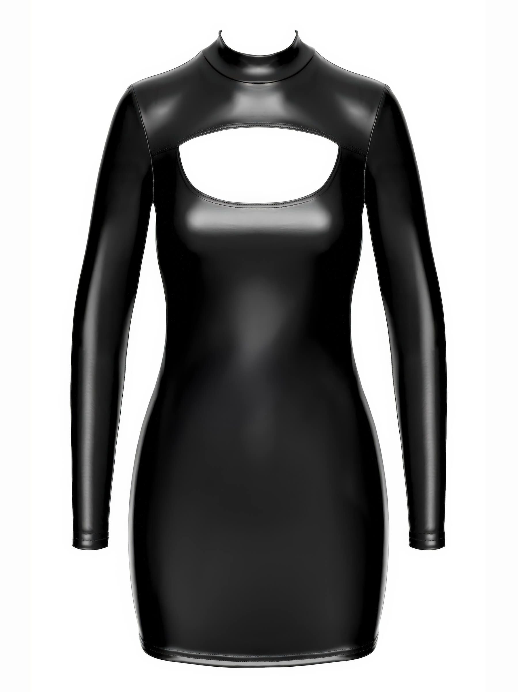 Cut-Out – Wetlook Minikleid