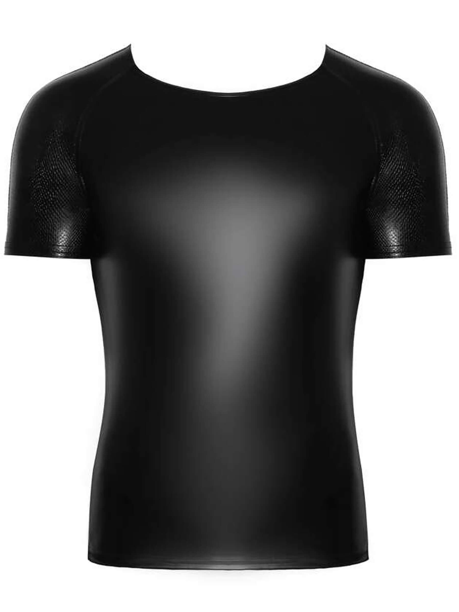 Shirt with shoulder print