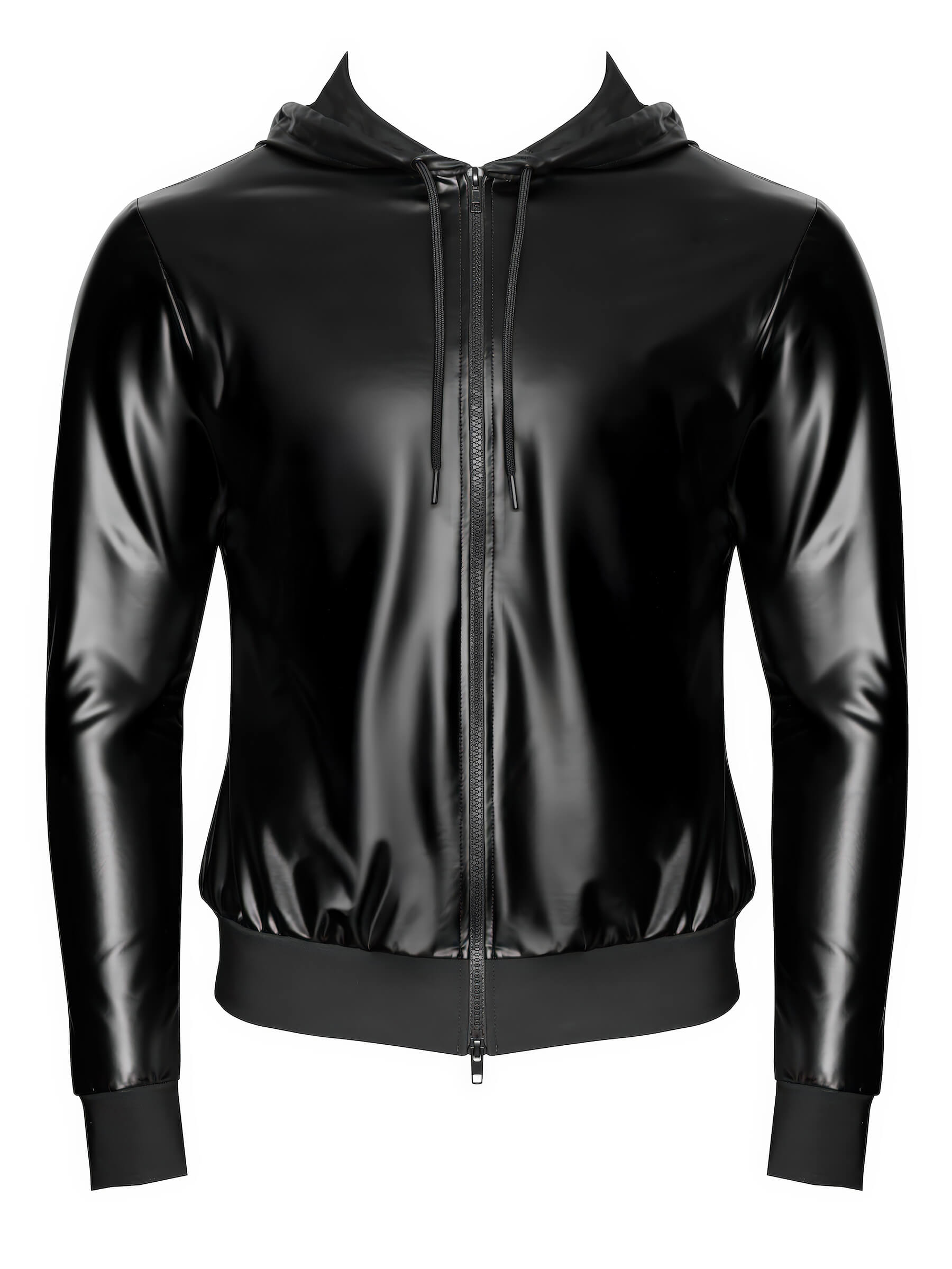 Wetlook Herren Hoodie mit Reißverschluss