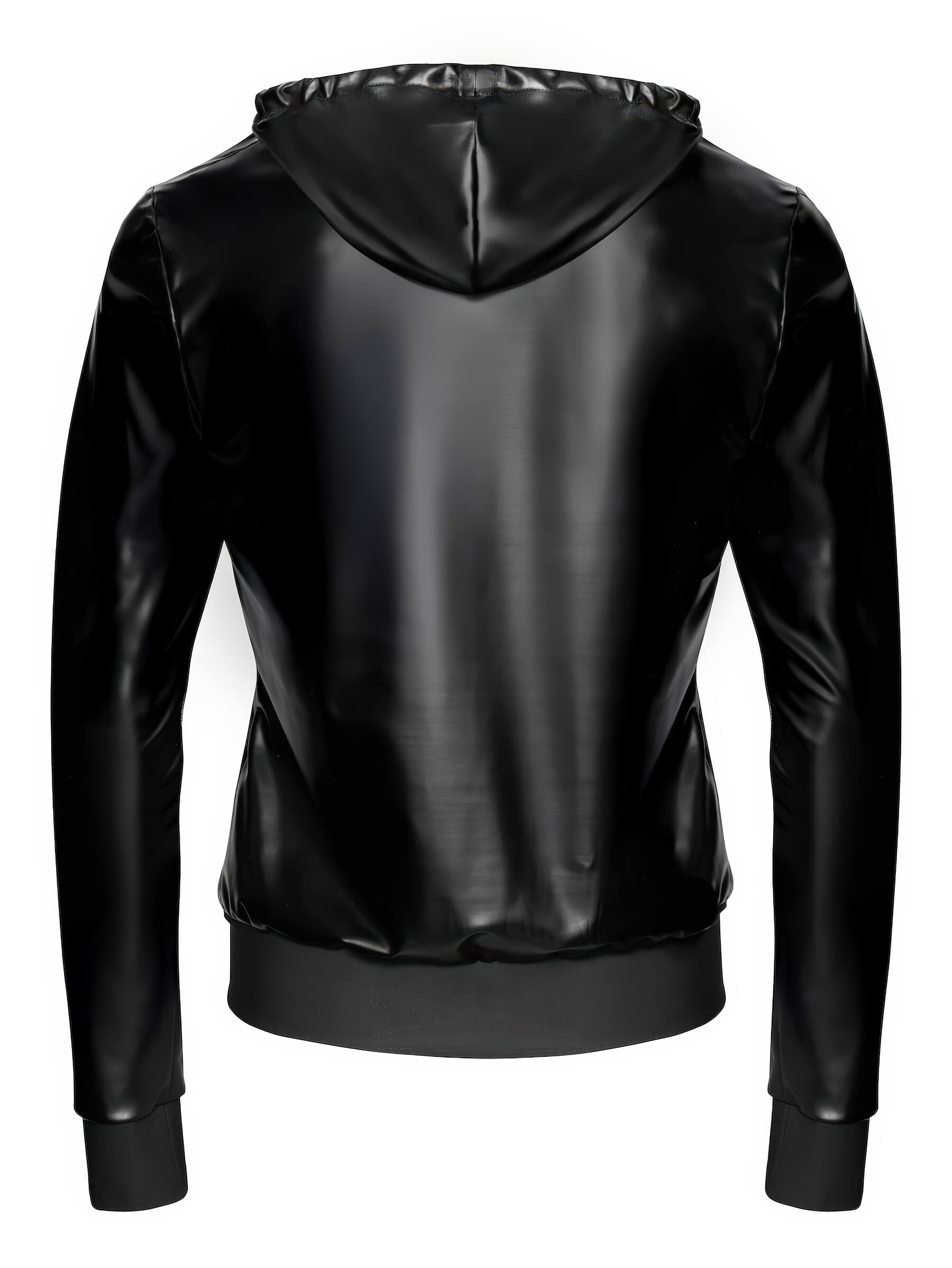 Wetlook Herren Hoodie mit Reißverschluss