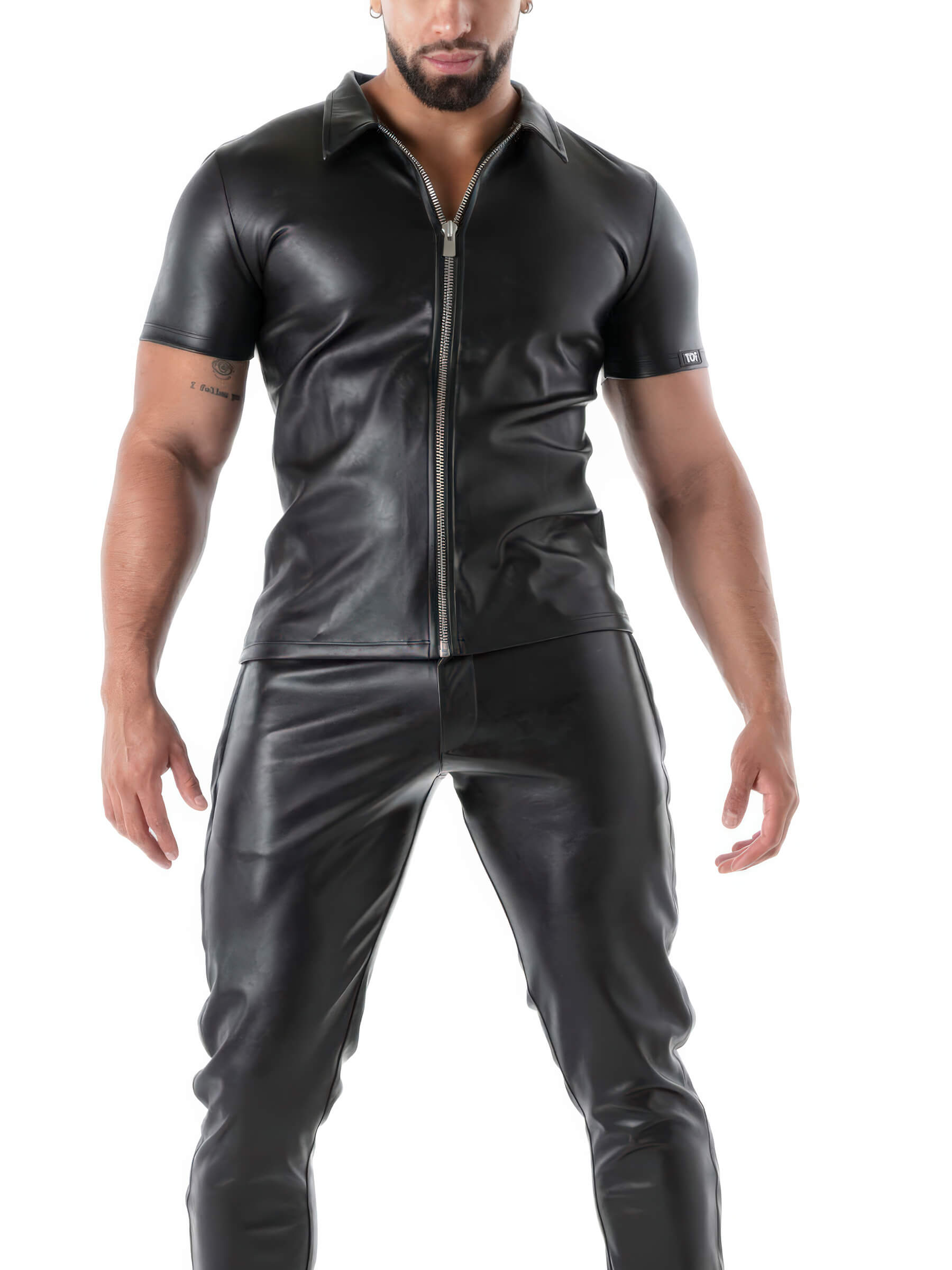 FETISH ZIPPED TANK TOP