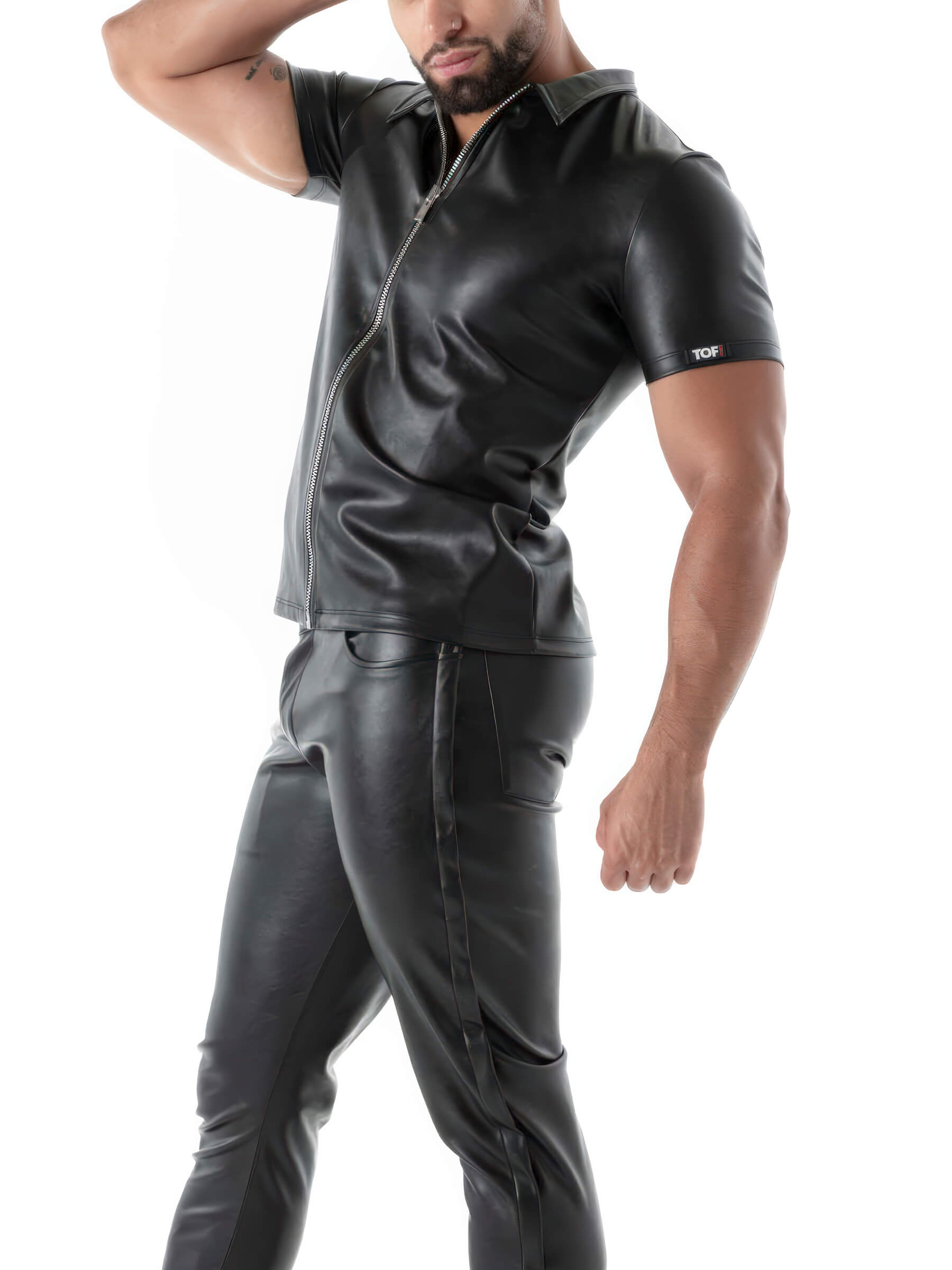 FETISH ZIPPED TANK TOP