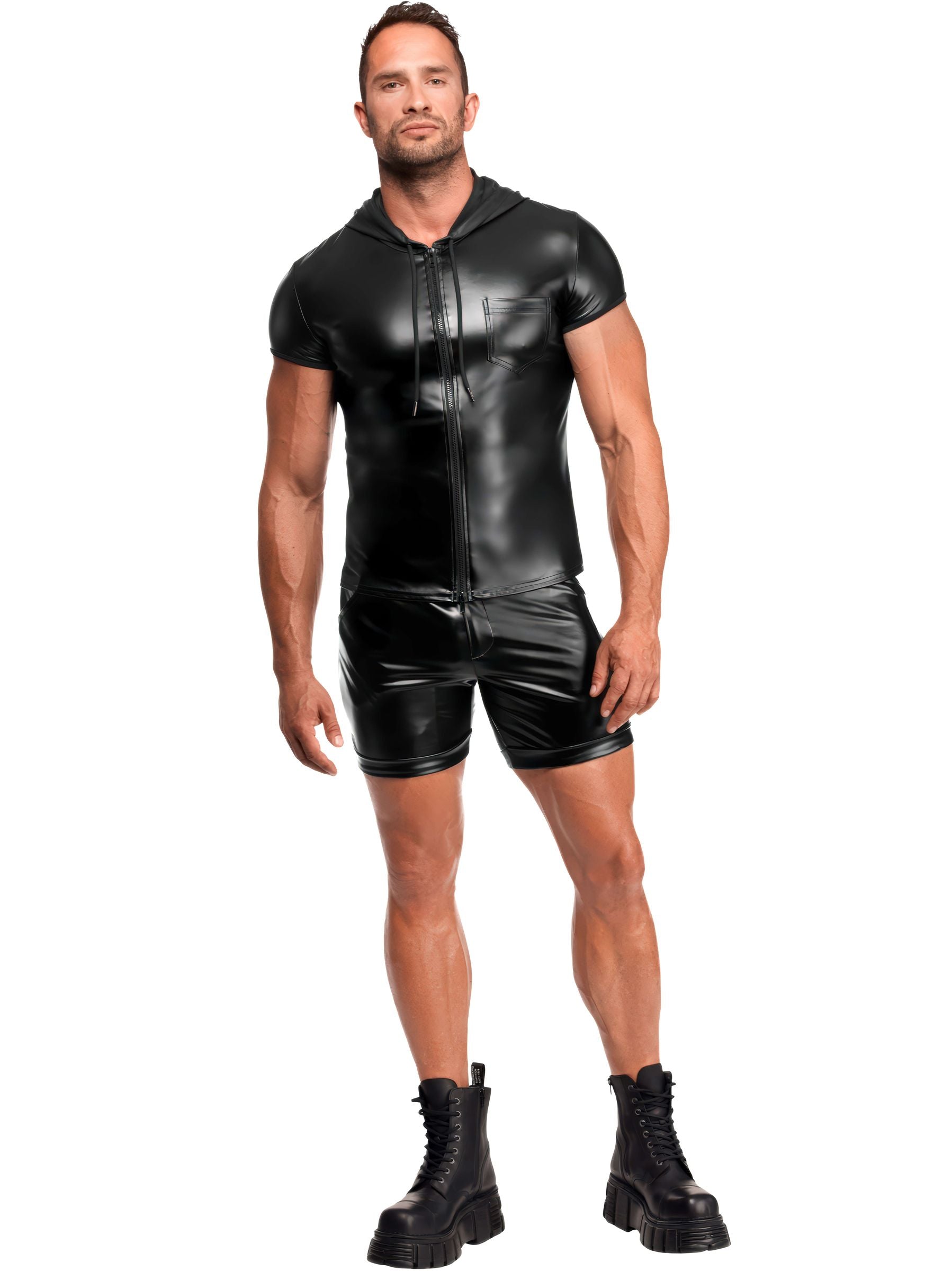 Kapuzenshirt mit Zwei-Wege Zipper Ärmellos Wetlook