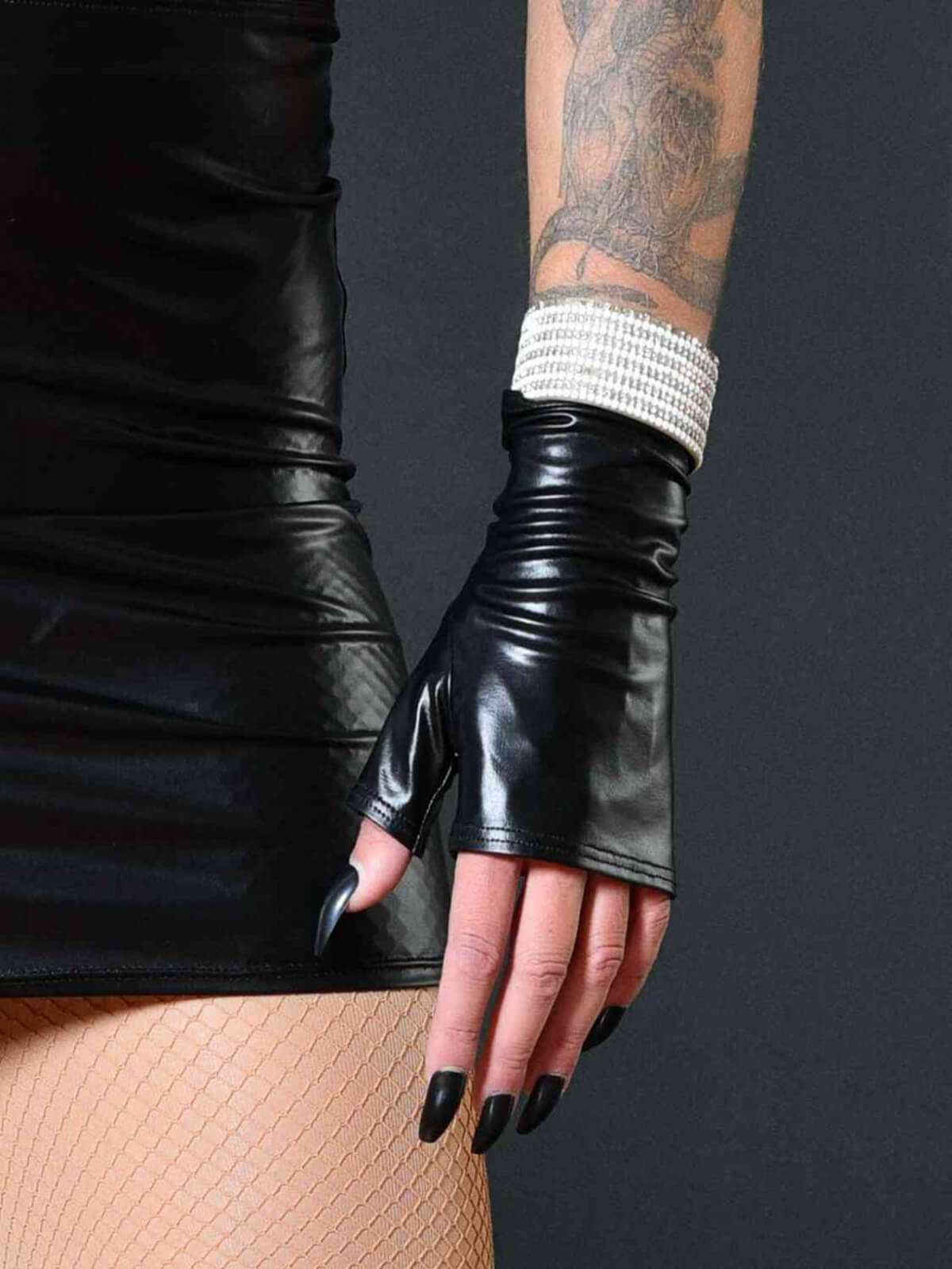 Wetlook Handschuhe Stulpen