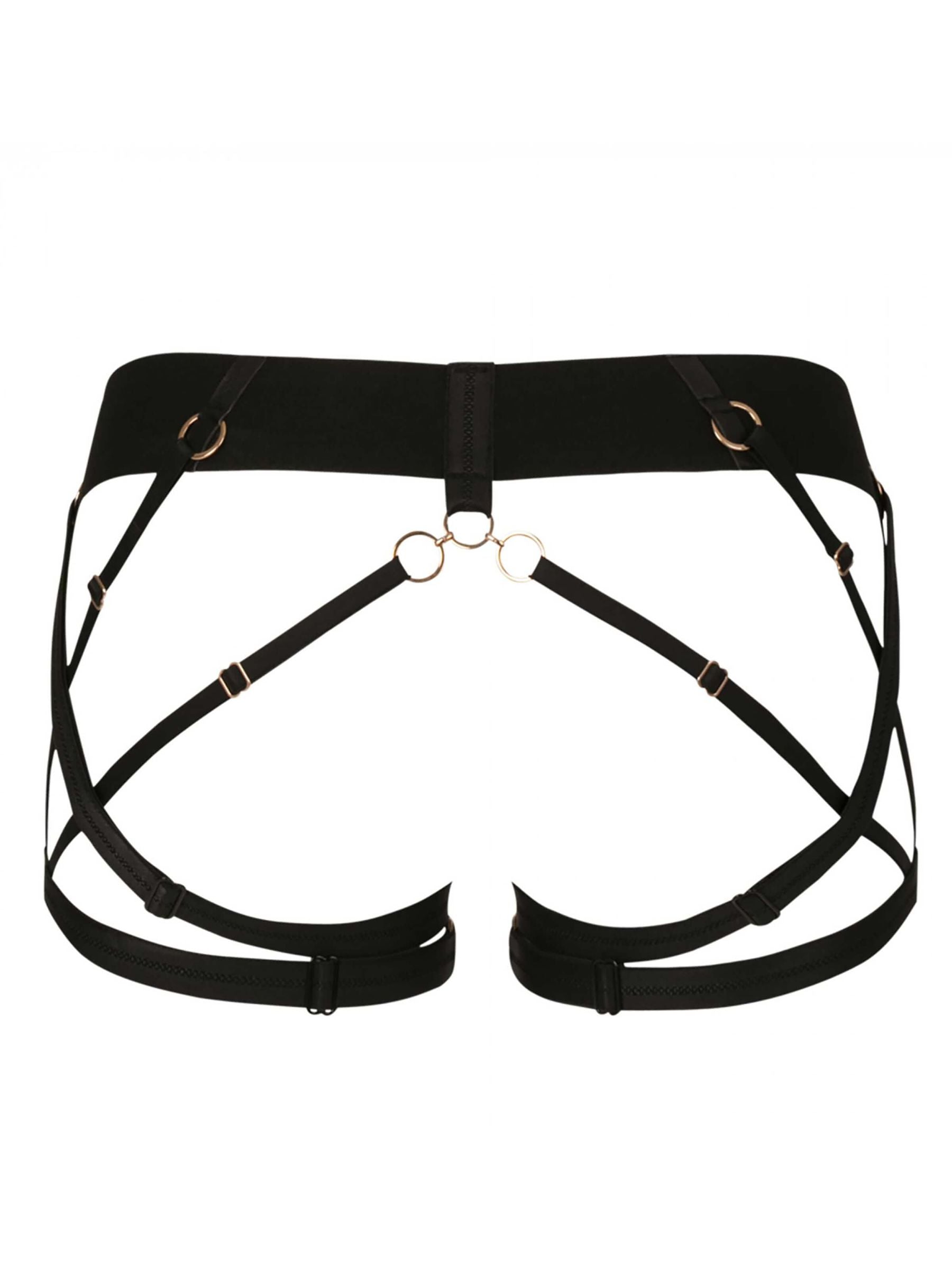 Serguei Black Panty Harness