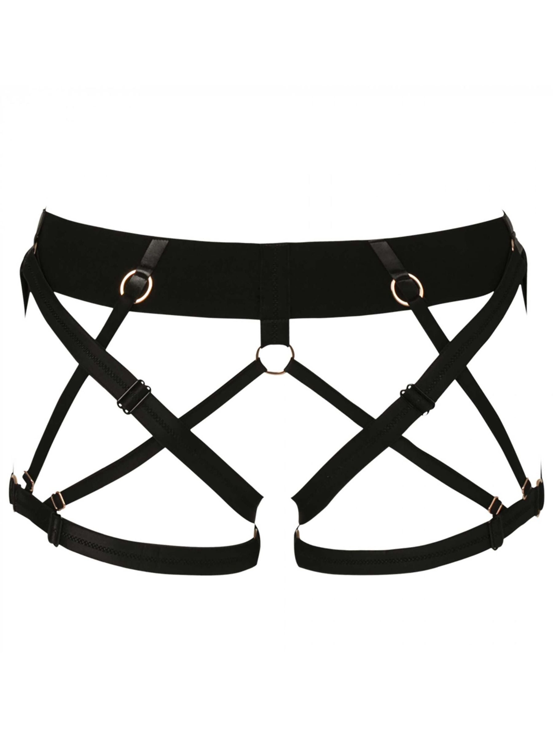 Serguei Black Panty Harness