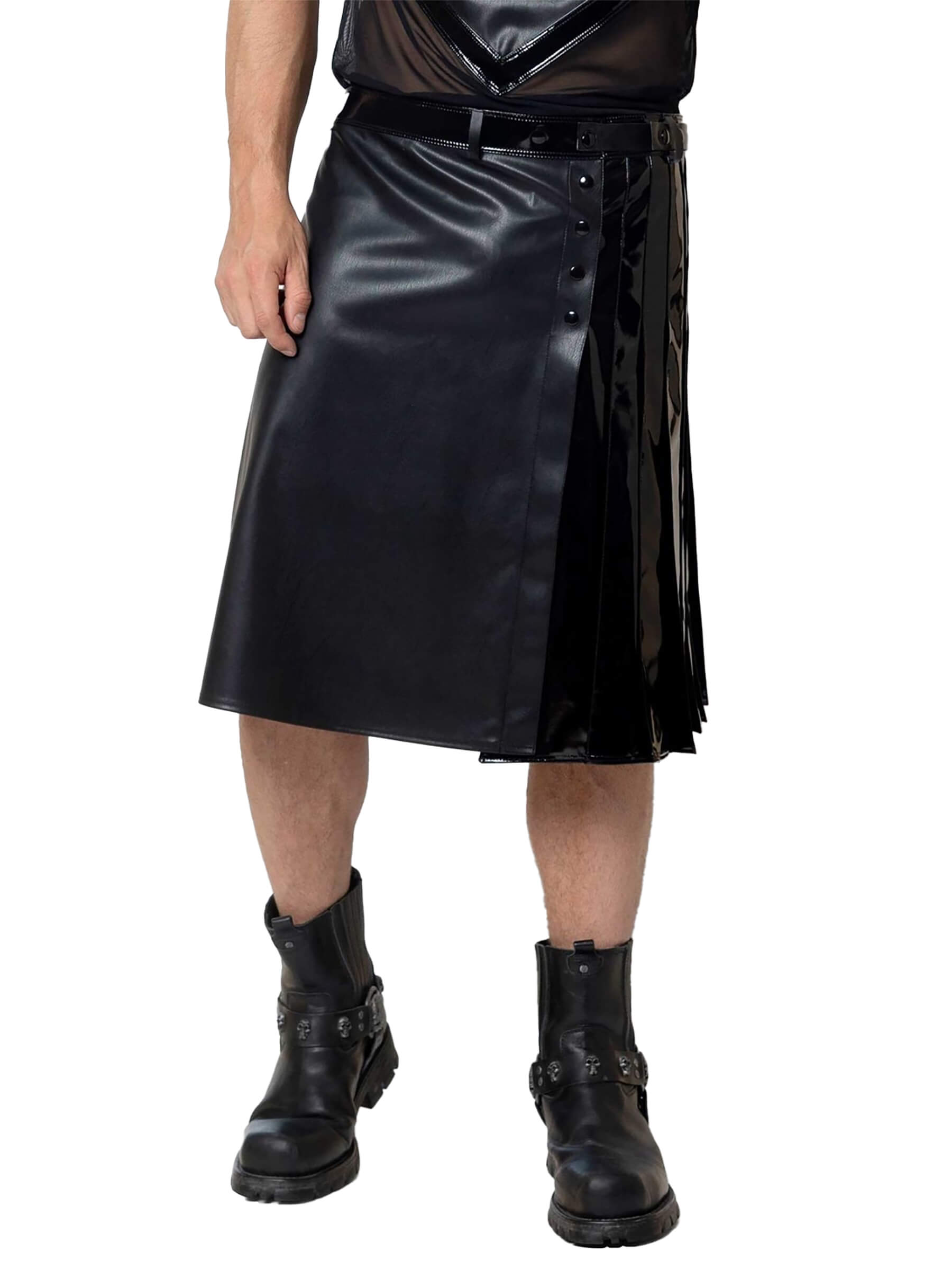 Ingvald - Men's Faux Leather Kilit