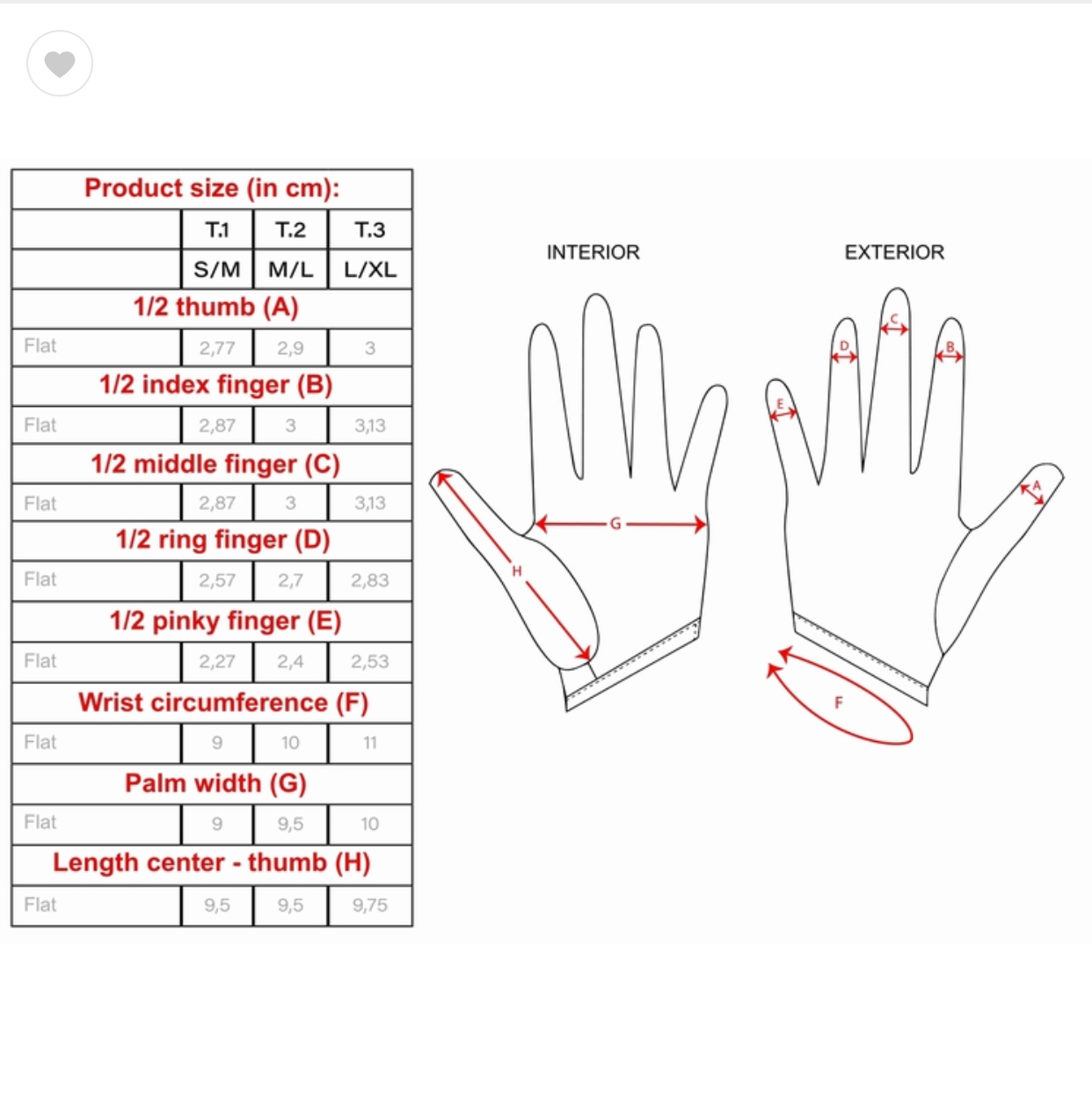 Short patent leather gloves in patent red