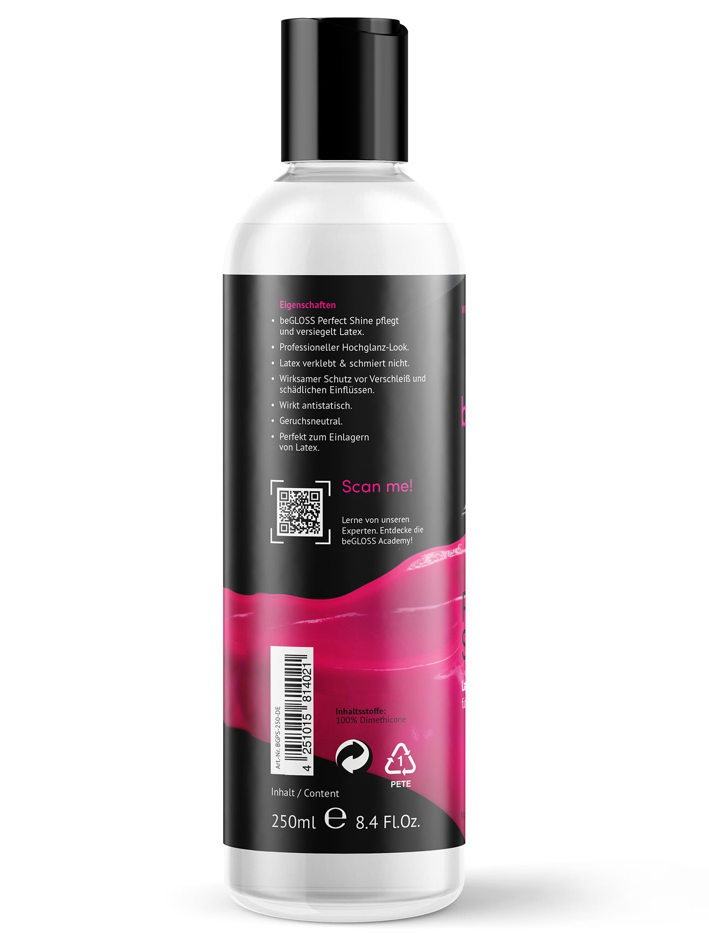 Latex Pflege SET 250 - Perfect SHINE - Easy GLIDE - Special WASH