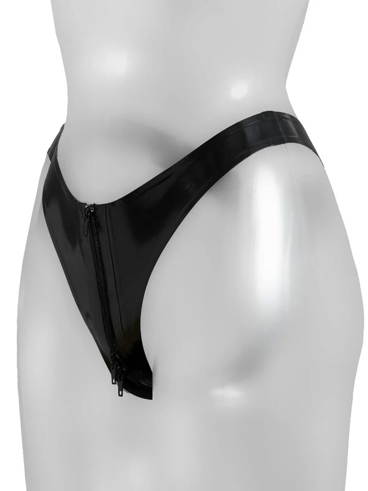 Latex Slip - Zipper - 100% Handmade geklebt