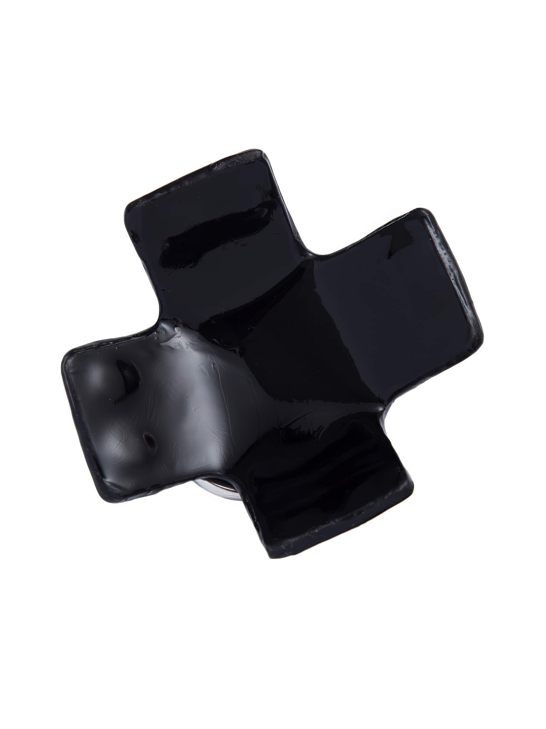 BDSM Nipple Pasties – Kreuzdesign – Schwarz