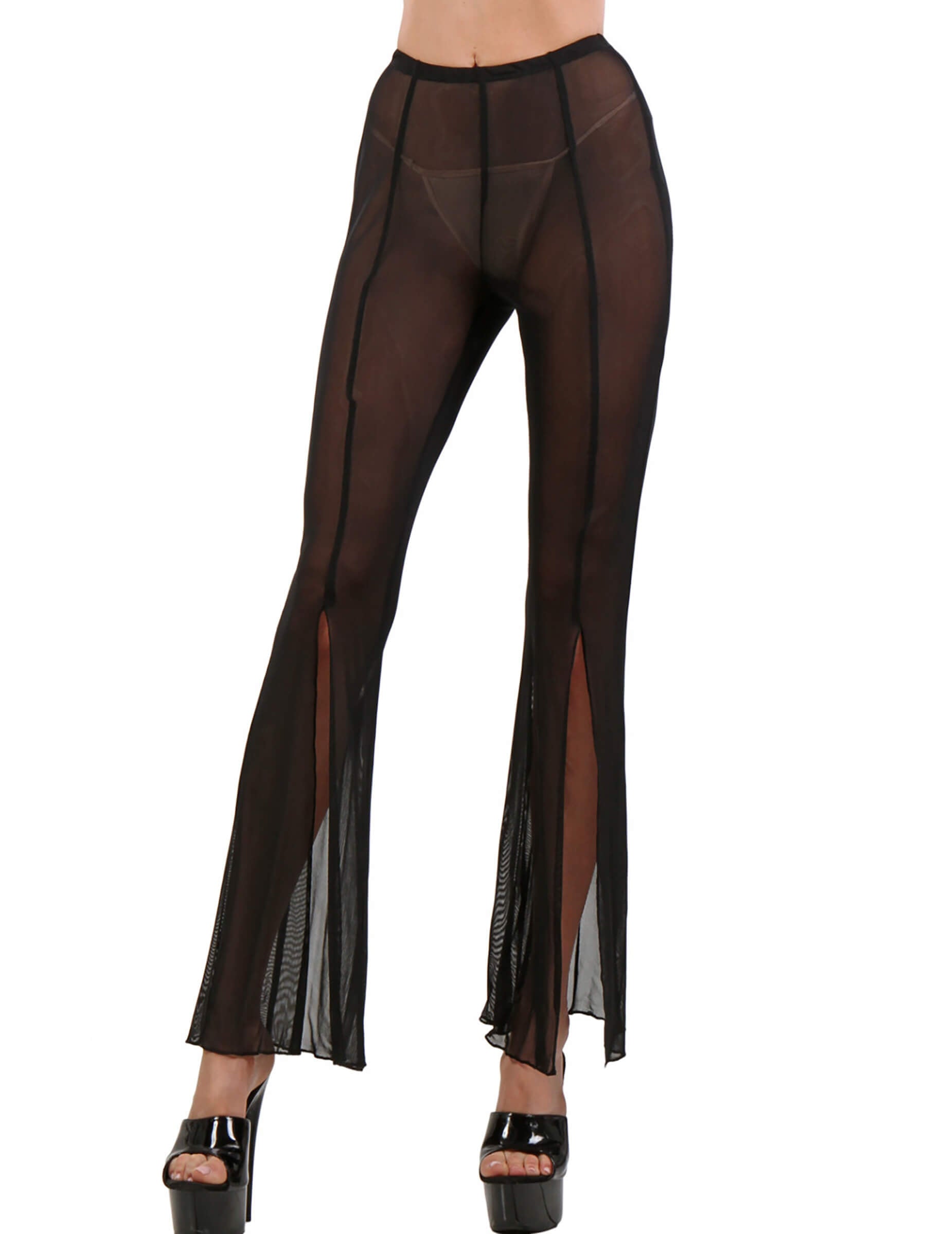 Transparente Netz Hose