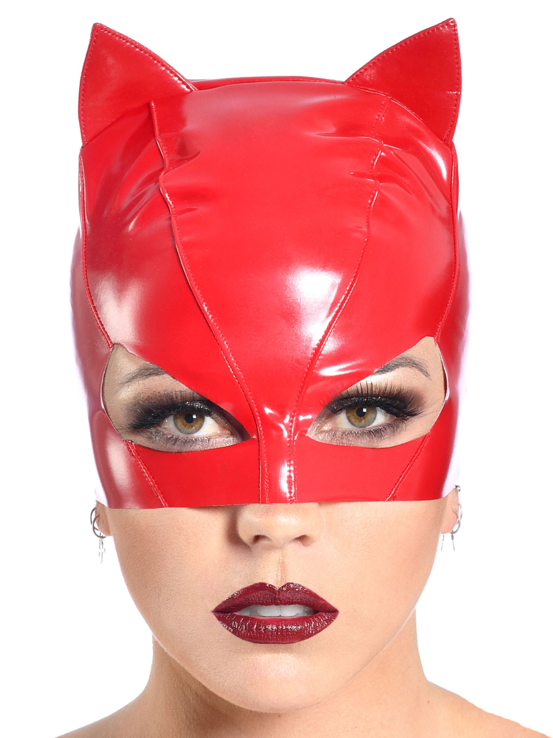 Lackmaske Vinyl - Rot