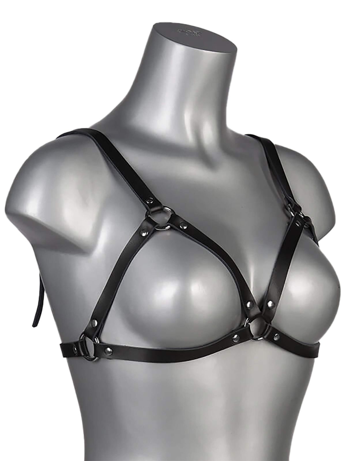 Insolence Bra - Echt Leder Harness